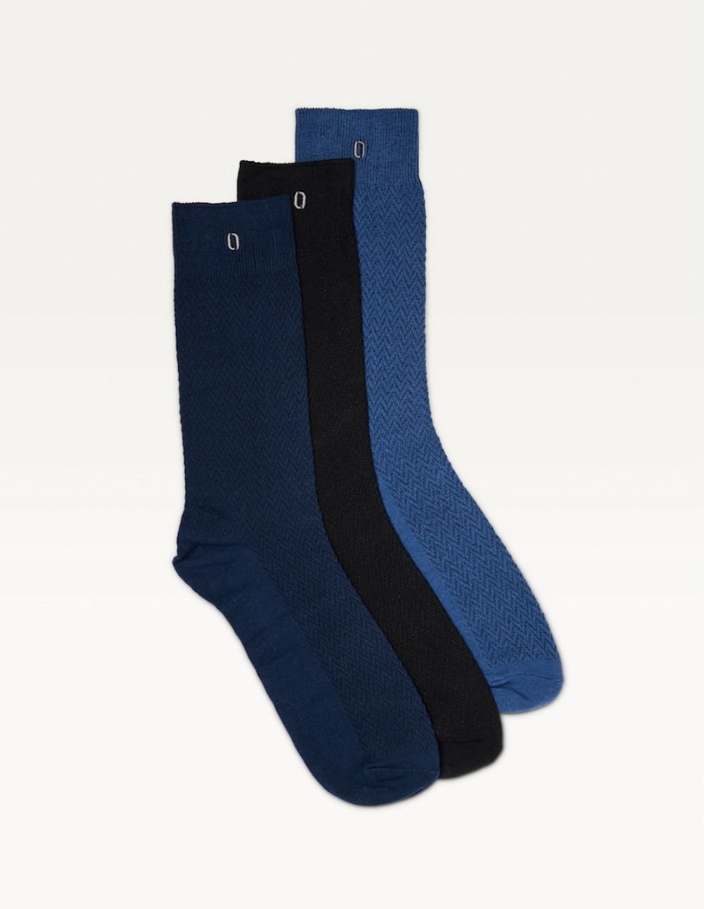 Pack of 3 pairs of socks ODAJE EX. M.MOUSTACHE Black