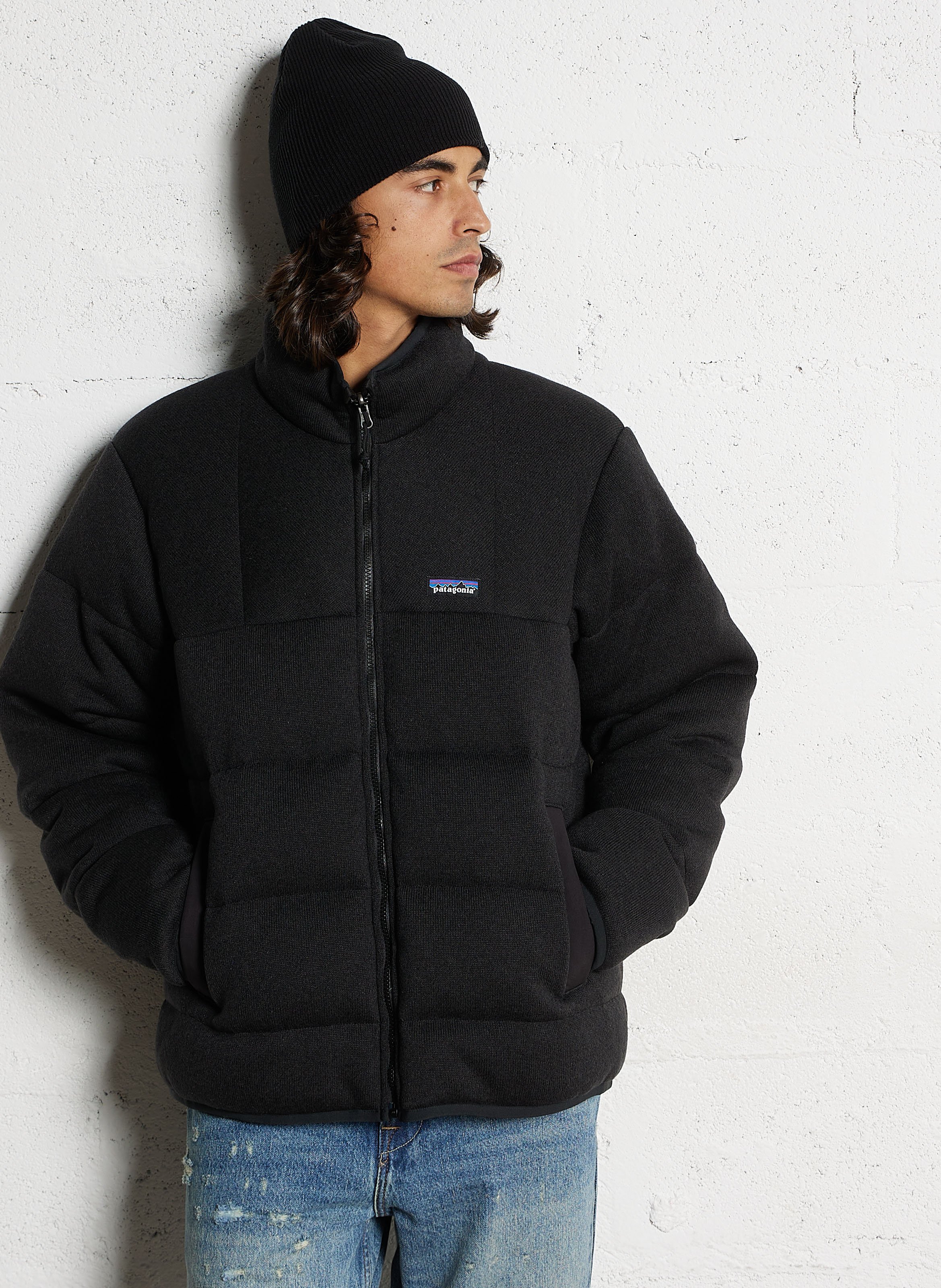Quilted high neck solid coat PATAGONIA