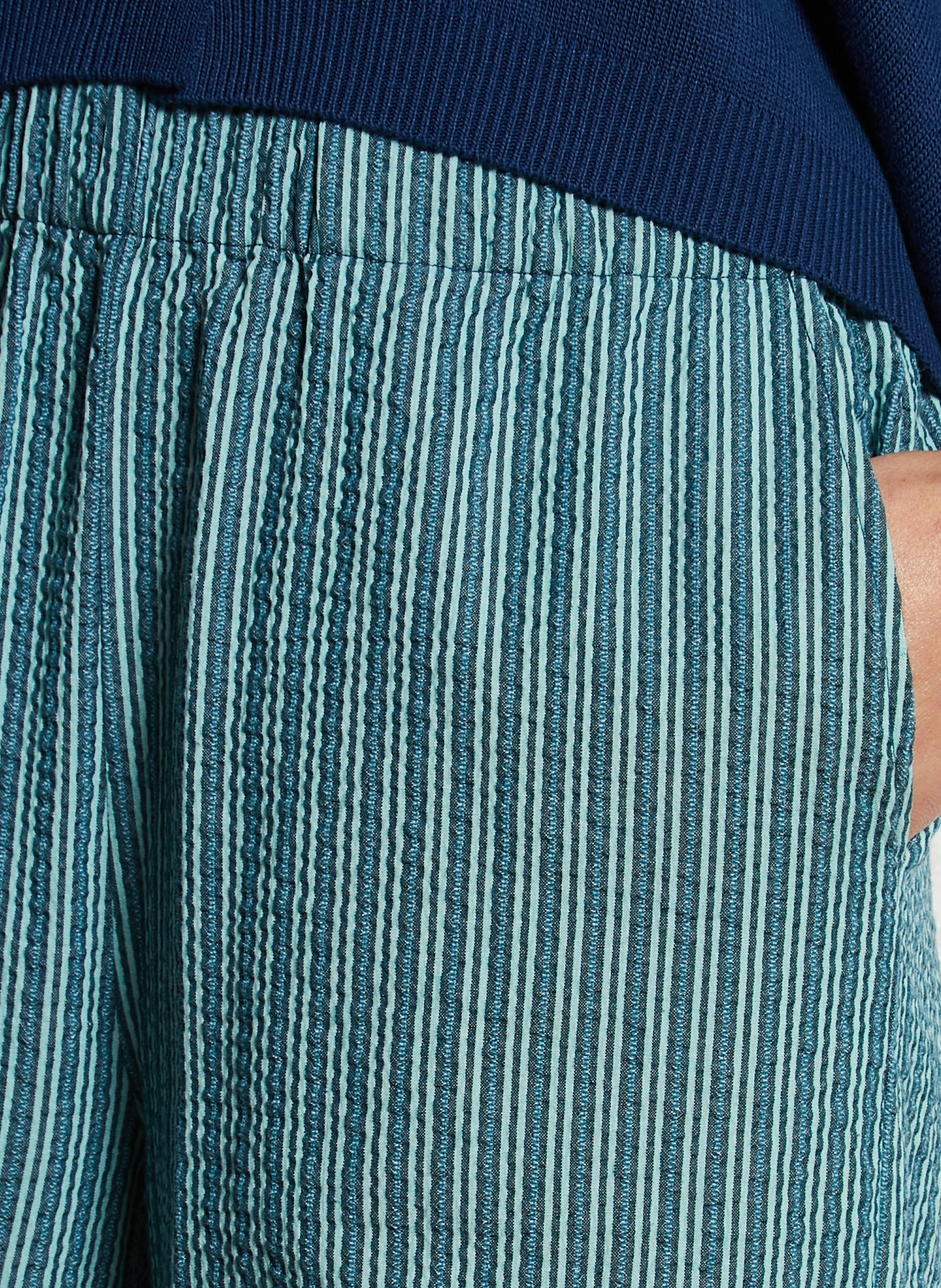 Weit geschnittene Jeans NICE THINGS Blau