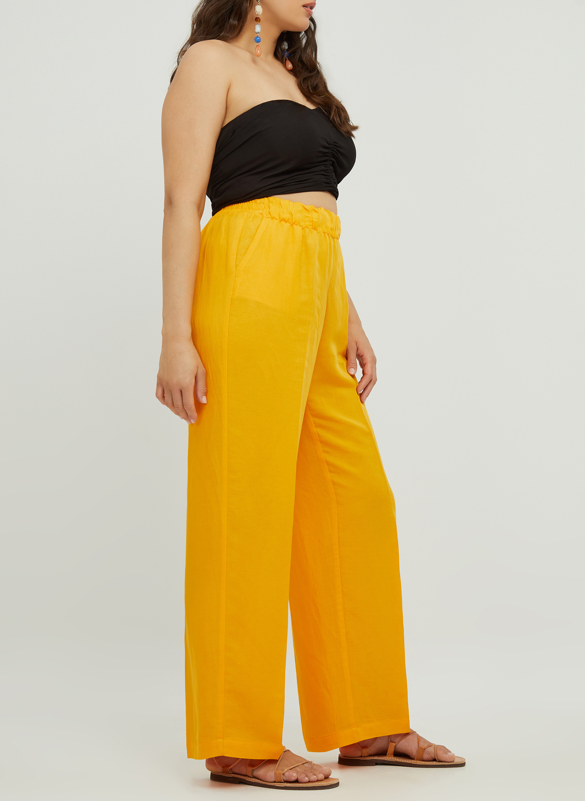 Zigarettenhose MAT FASHION Gelb