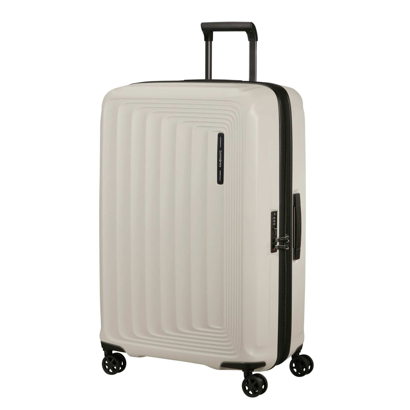 Nuon 4-wheel large suitcase SAMSONITE Beige