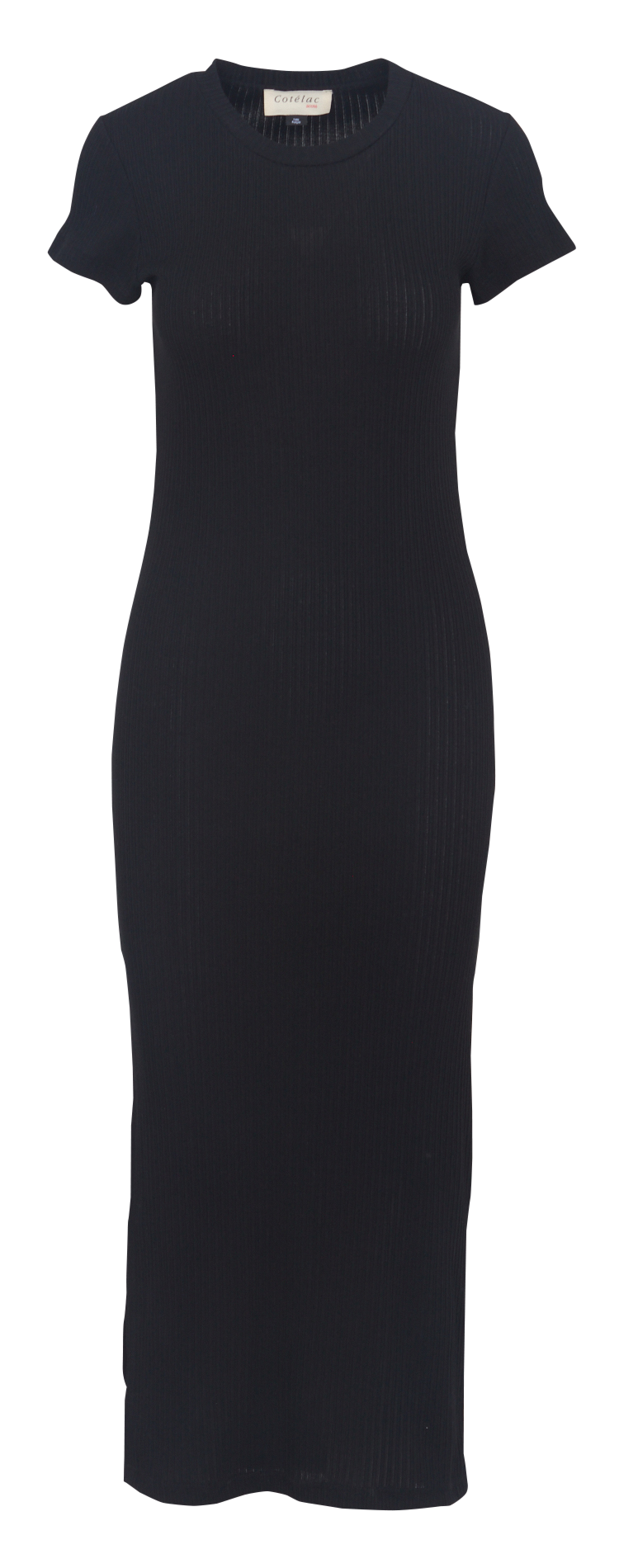 Robe longue col rond ACOTE Noir