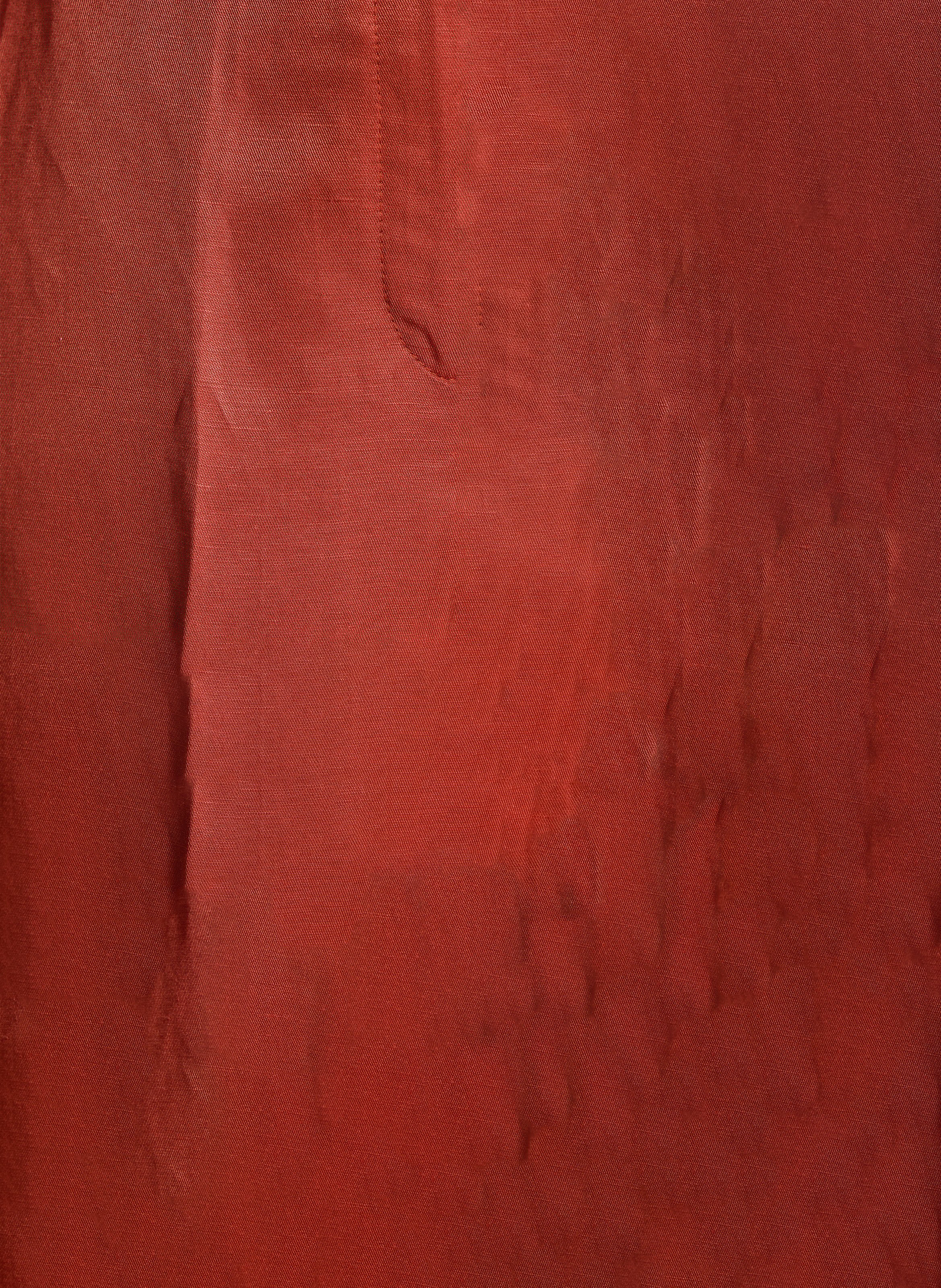 Wijde broek - linnenblend LA FEE MARABOUTEE Oranje