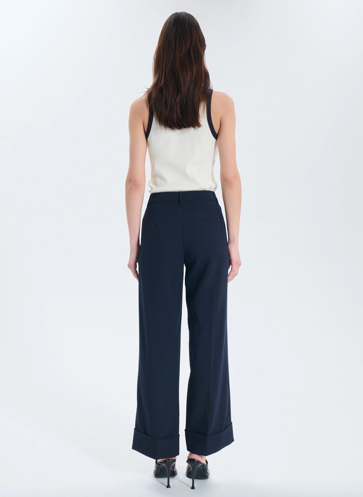 Anorak acolchado brillante con capucha ZAPA Azul