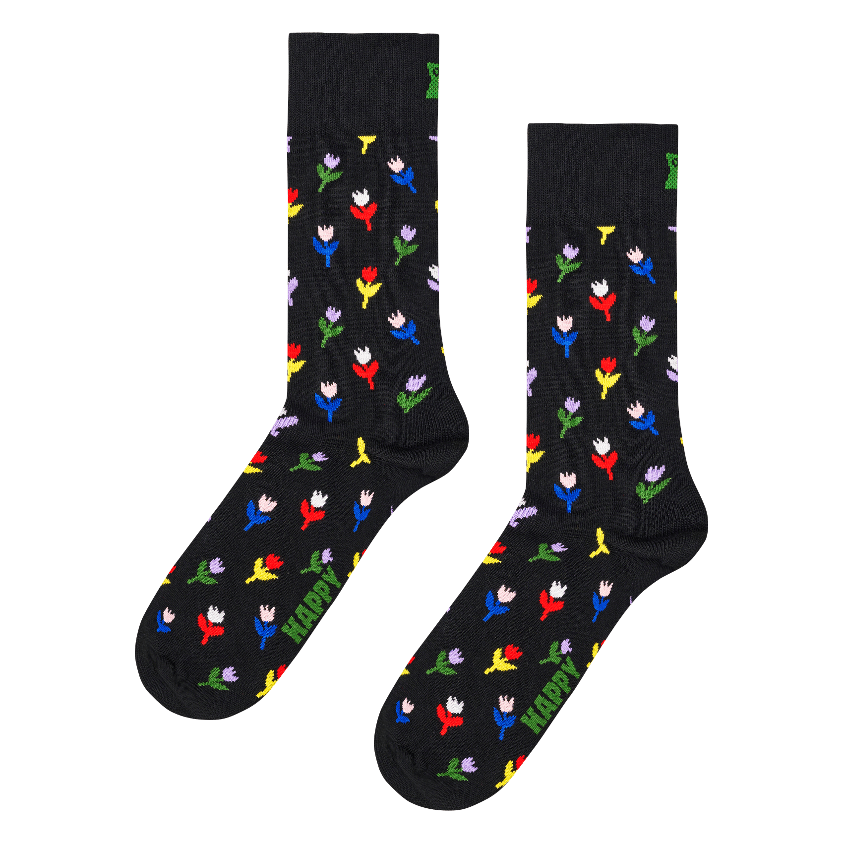 Socken aus Baumwoll-Mix mit Print HAPPY SOCKS Schwarz