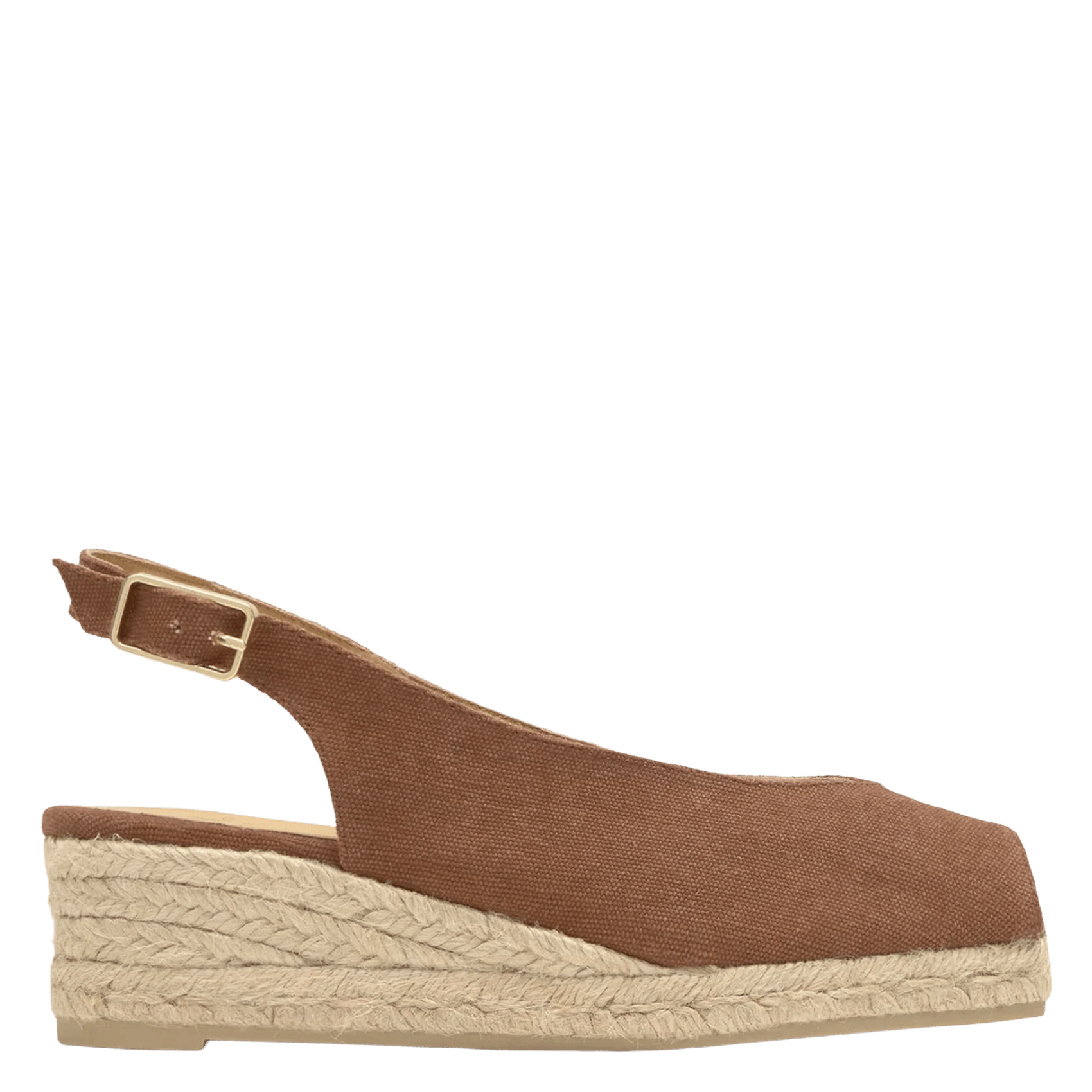 Wedge heel sandals CASTANER Brown