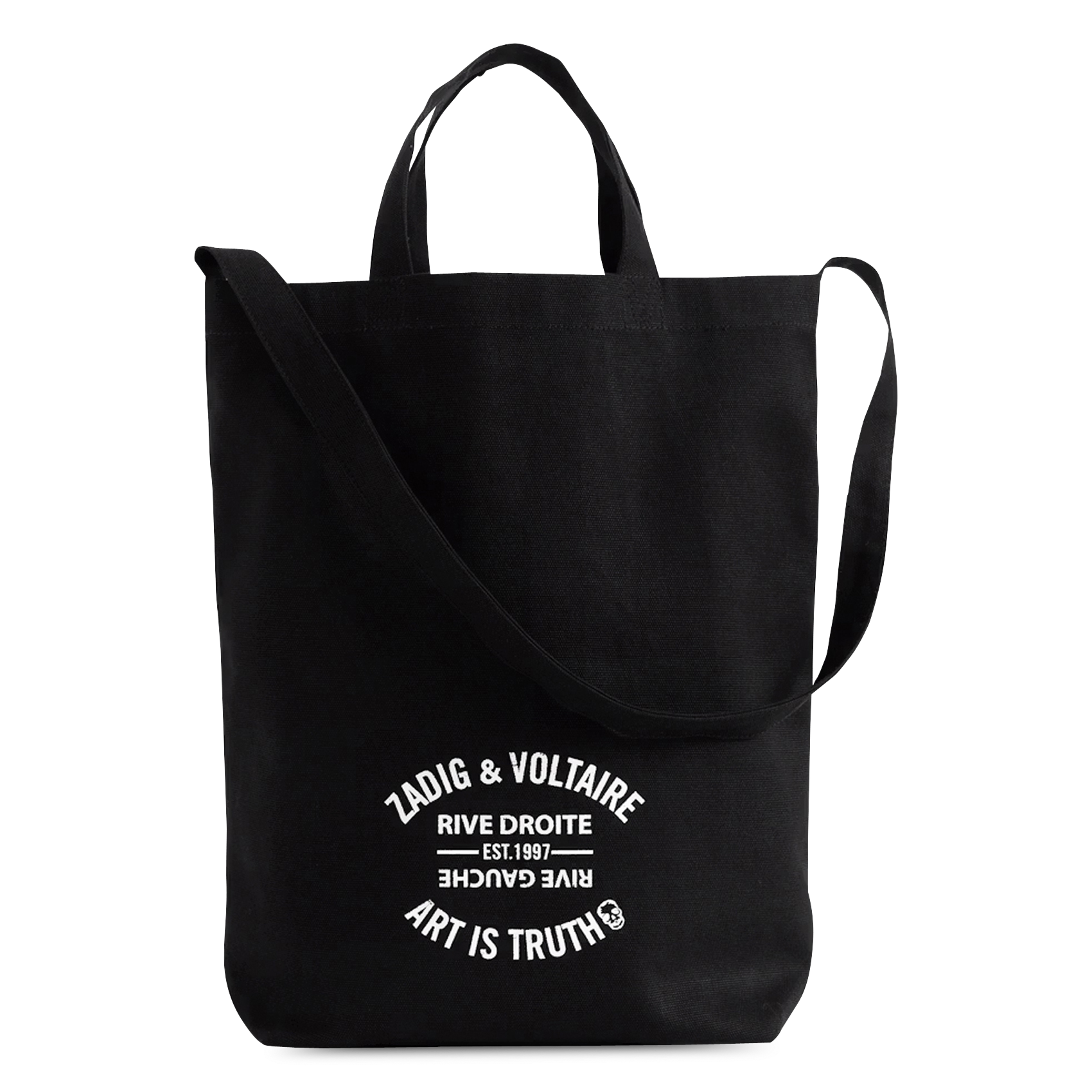Cotton handbag ZADIG&VOLTAIRE Black