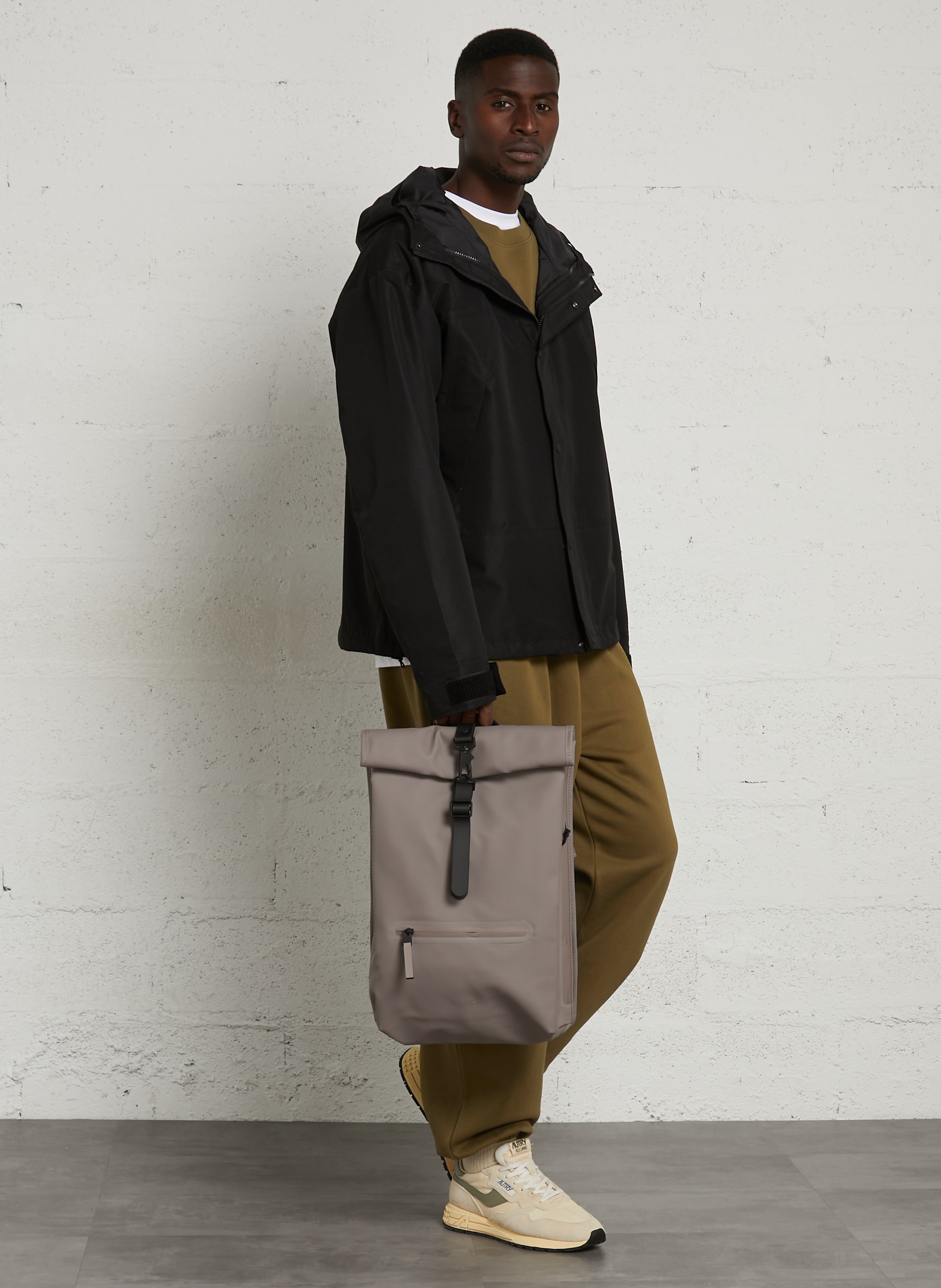 Wasserdichter Rucksack RAINS Beige