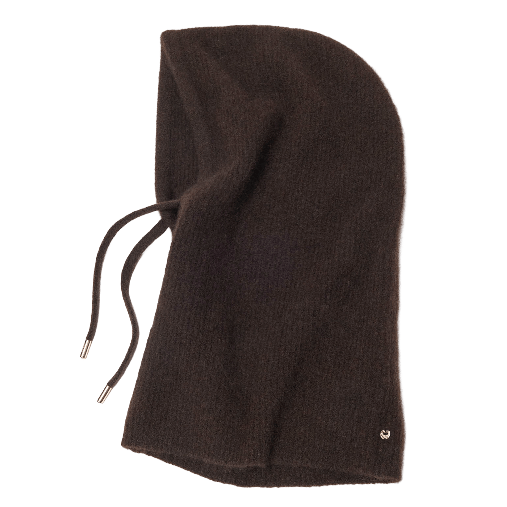 Cagoule en laine mélangée MAJE Marron