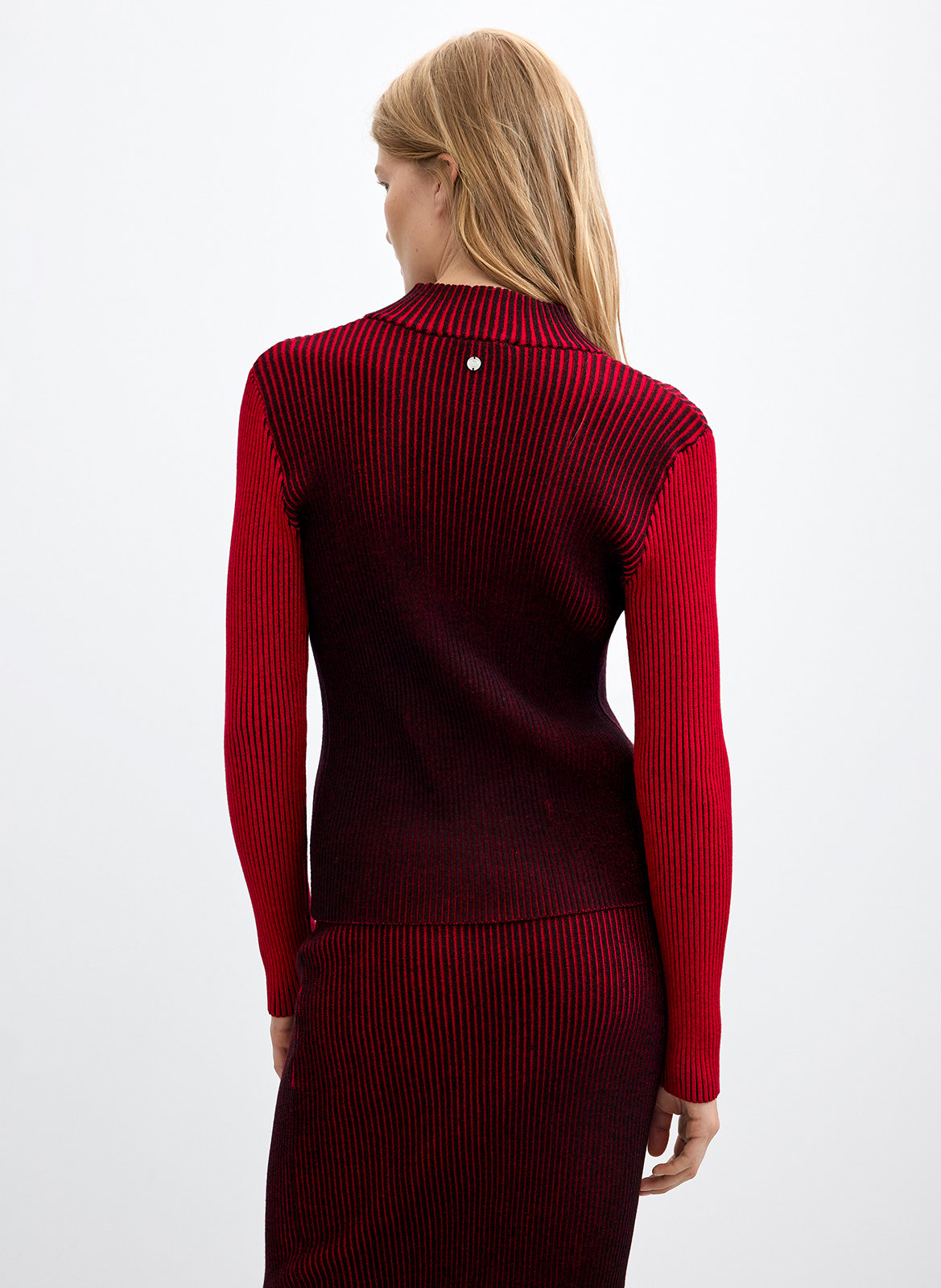 Vest met ronde hals DESIGUAL Rood