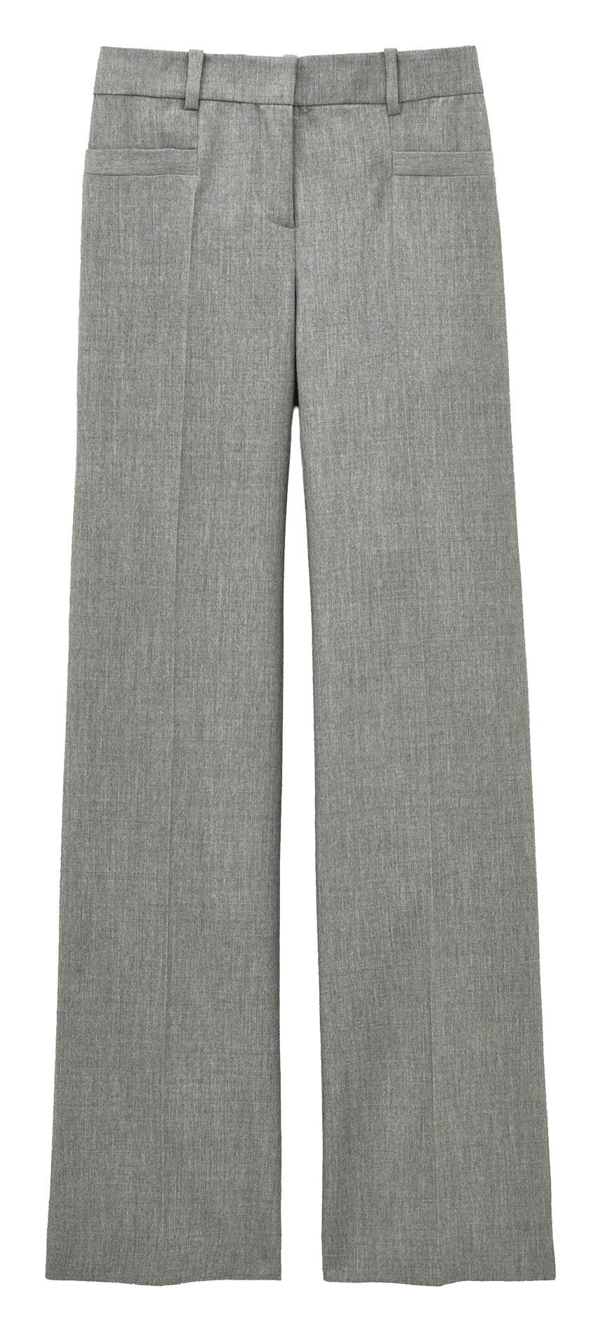 Pantalon tailleur droit uni BA&SH Gris