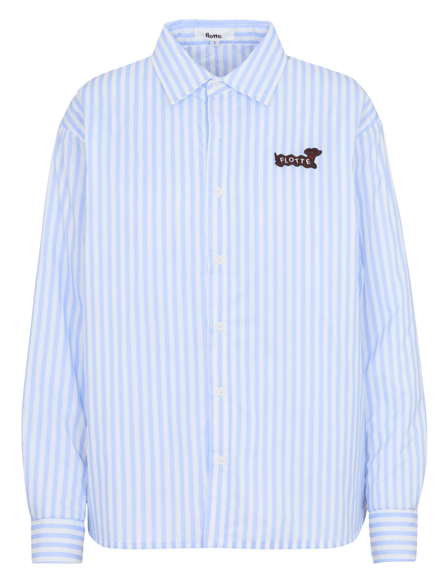 Straight striped overshirt FLOTTE