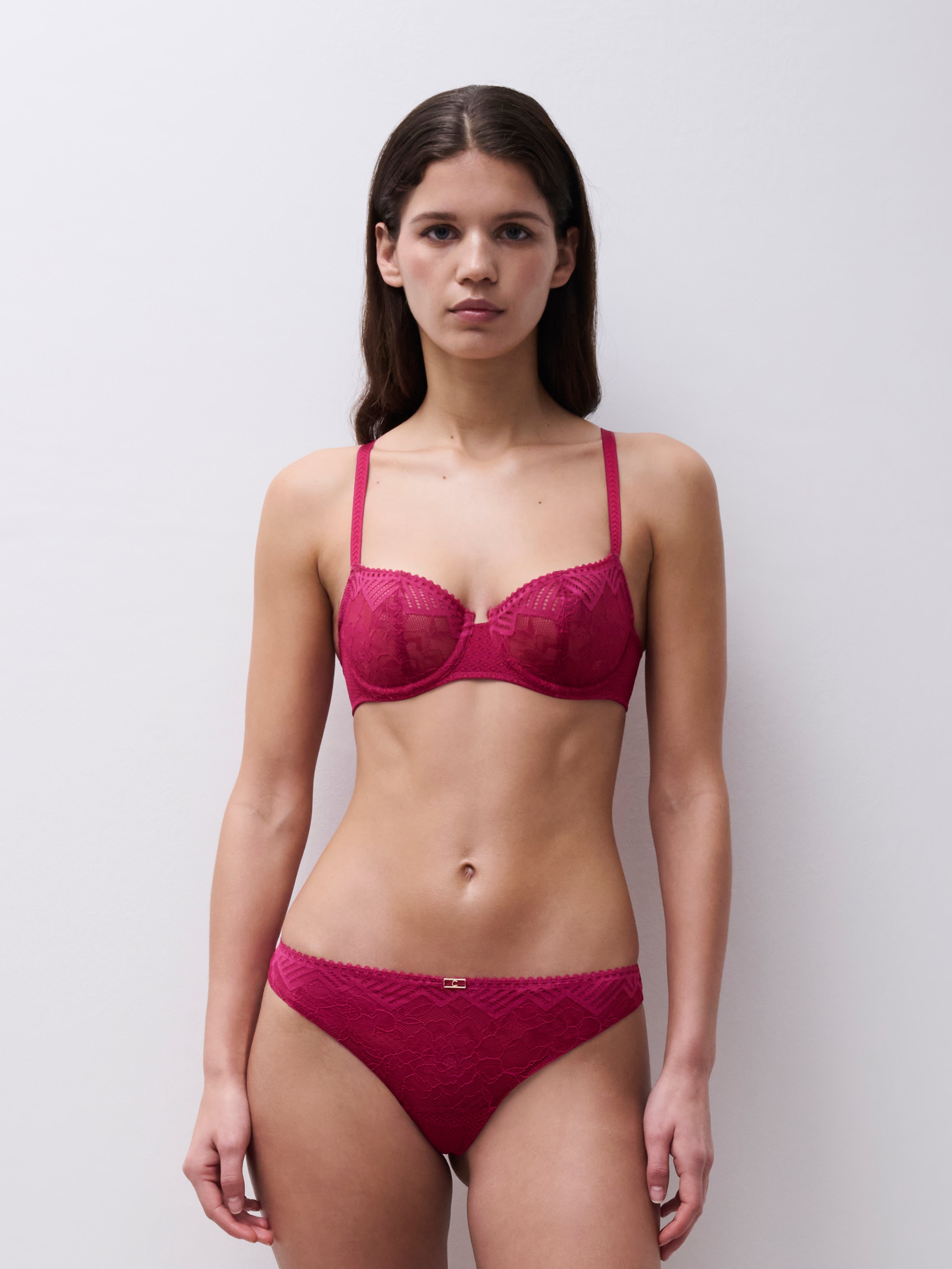 Demi-cup bra CHANTELLE Pink