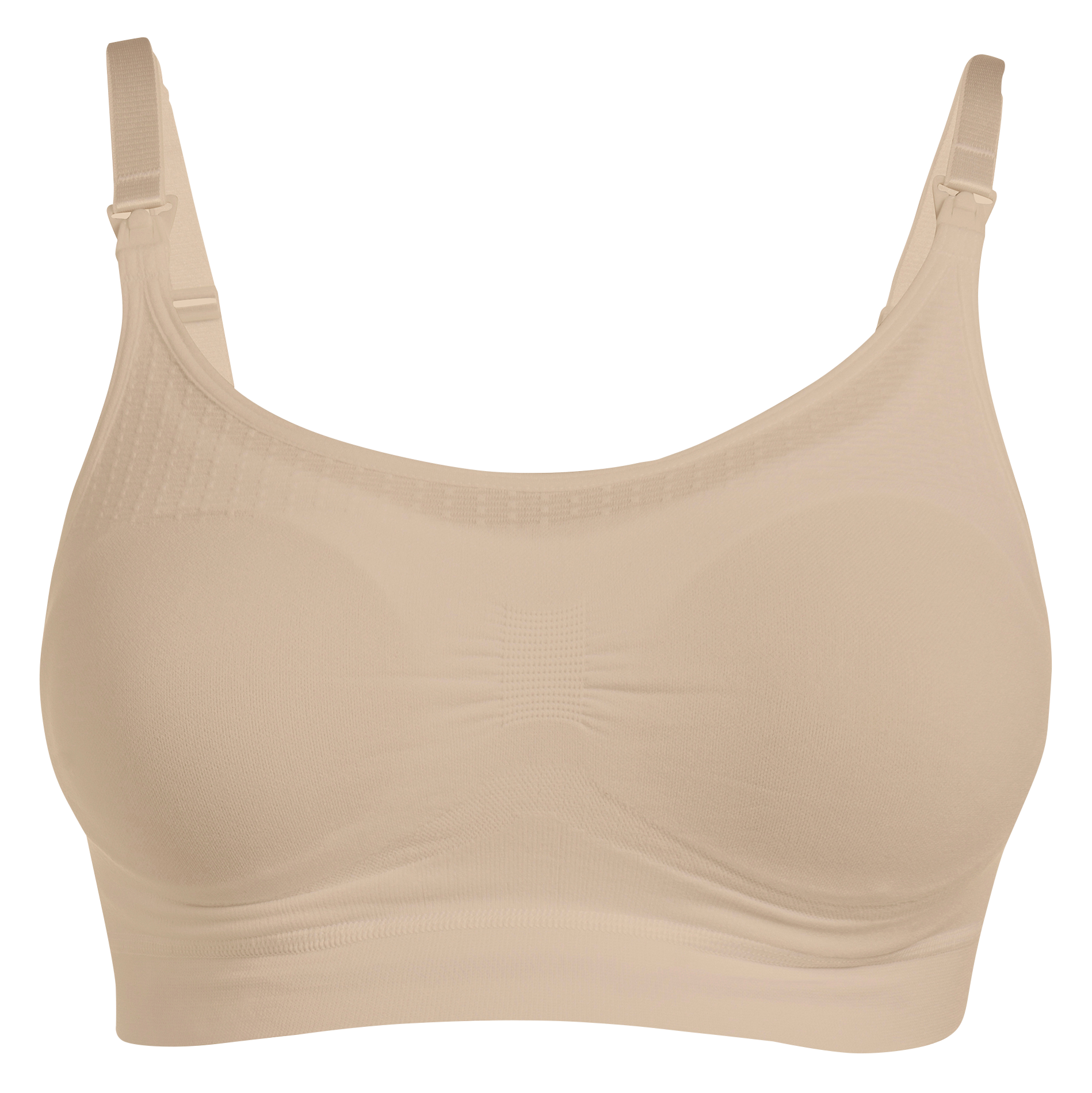 Naadloze borstvoedingsbeha BASIQUE Beige-peau
