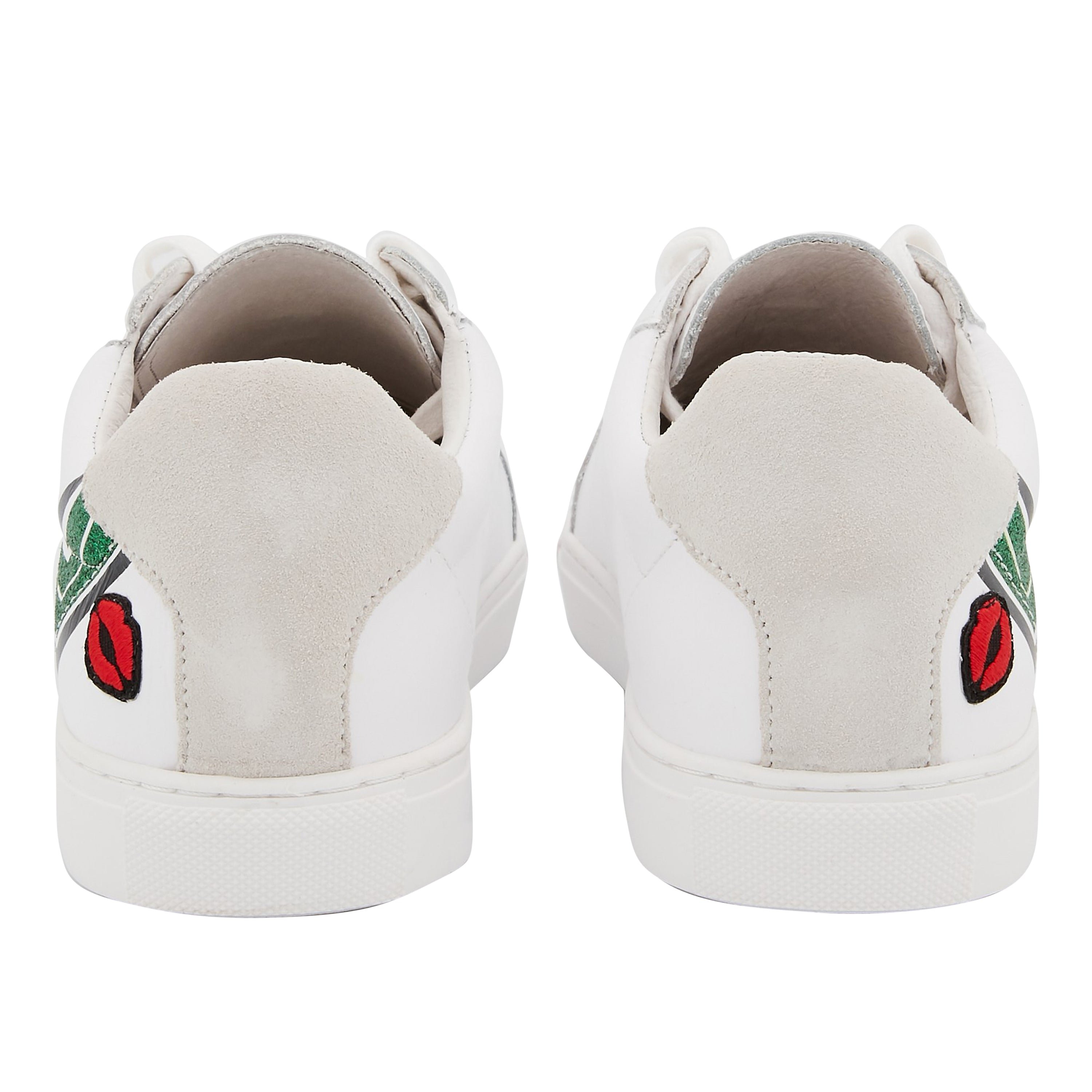 Leather sneakers BONS BAISERS PARIS White