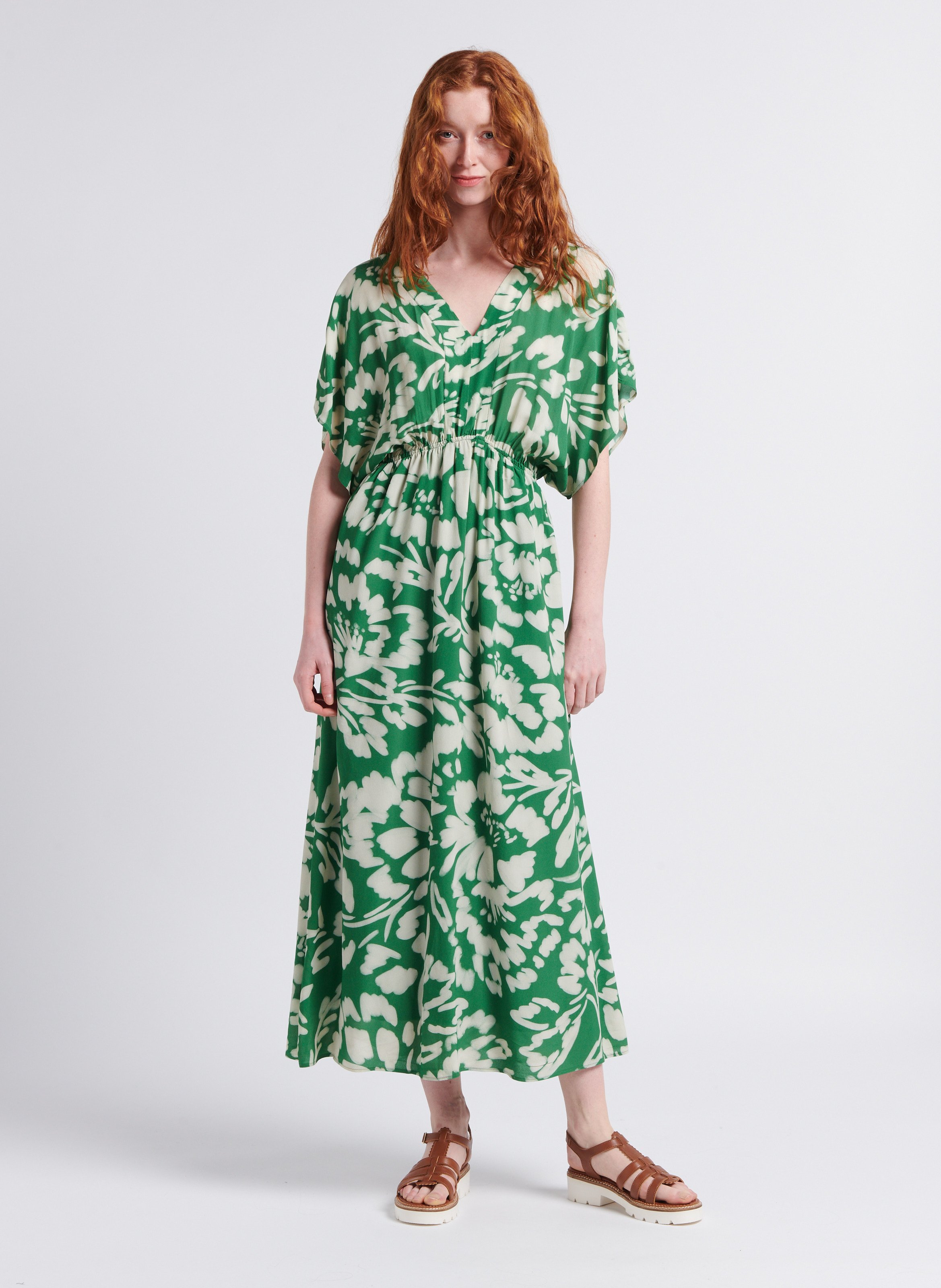 Robe sud express verte sale