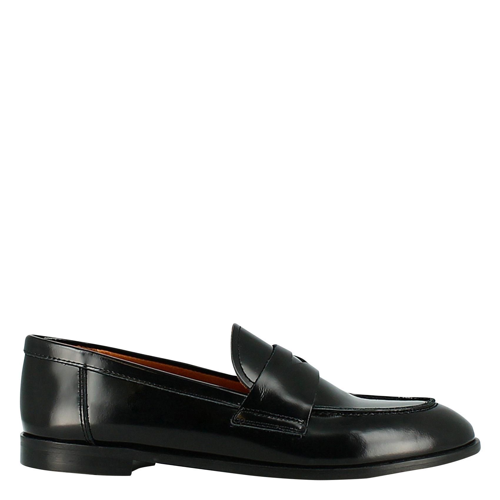 Leather moccasins JONAK Black