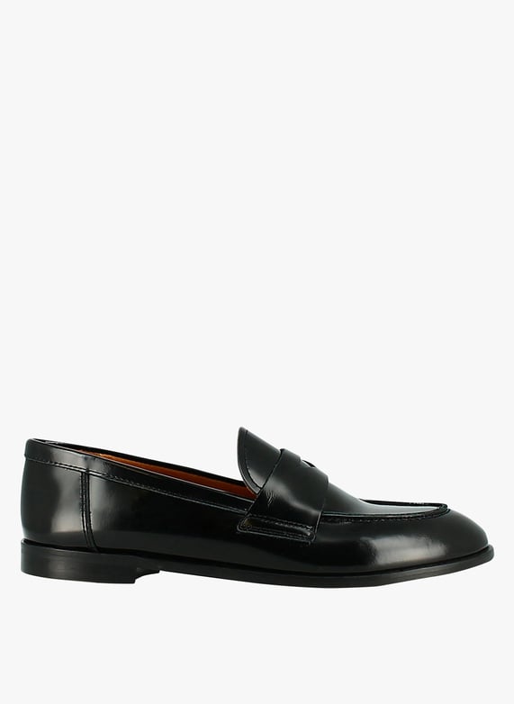 Leren loafers Zwart Jonak Dames Place des Tendances