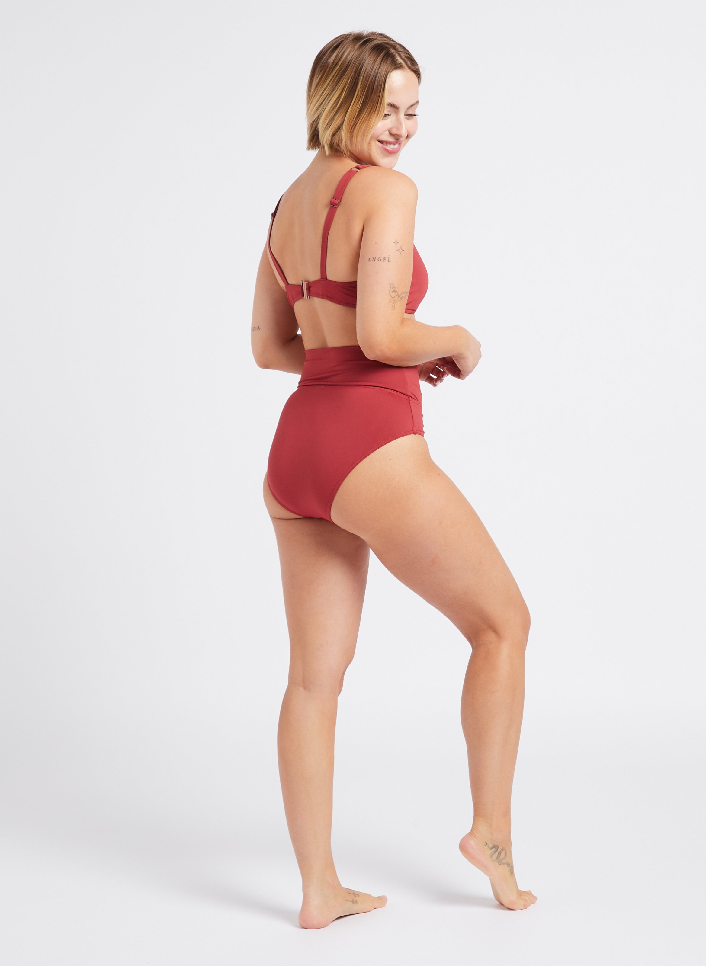 Haut de maillot de bain LIVIA Rose