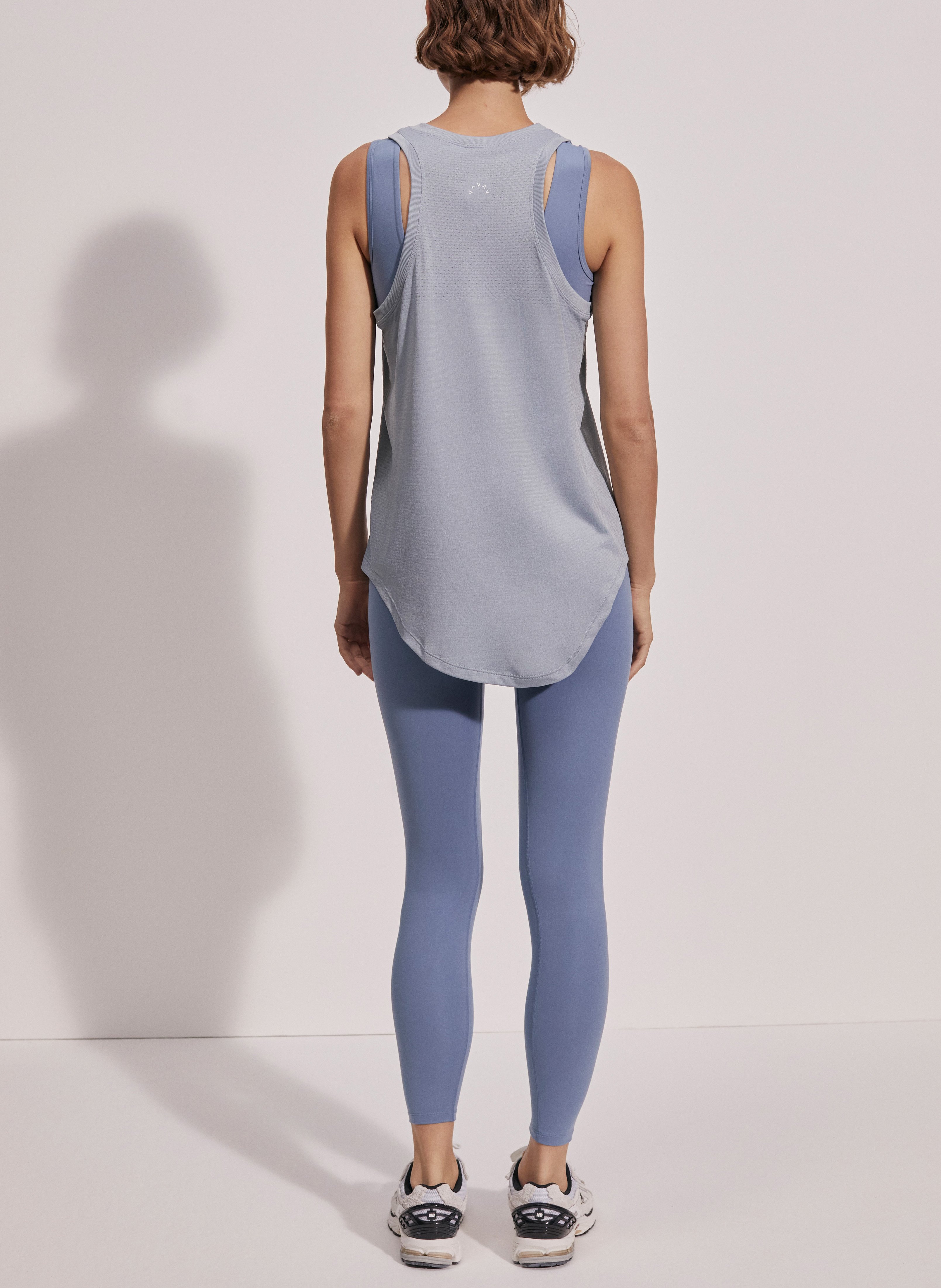 Sport-Tanktop mit V-Ausschnitt VARLEY Blau