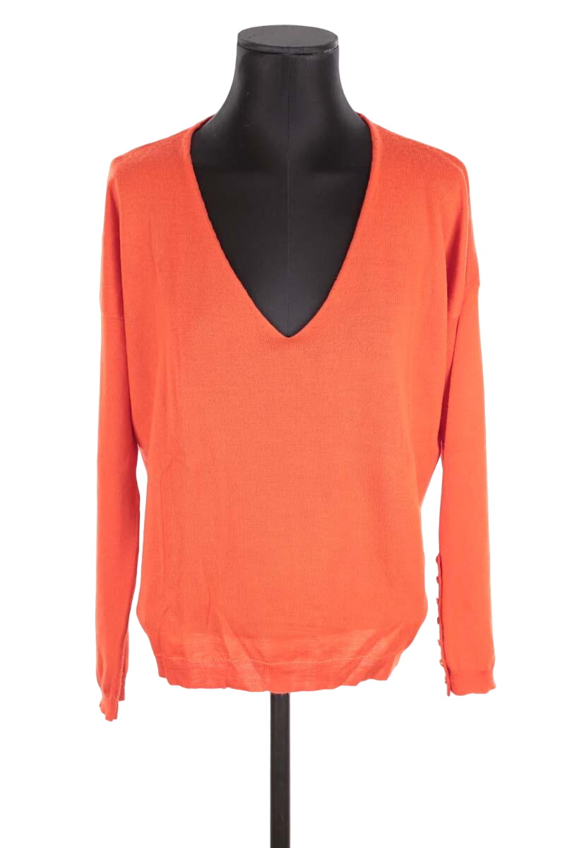 Wool Pullover SEZANE - Seconde main Orange