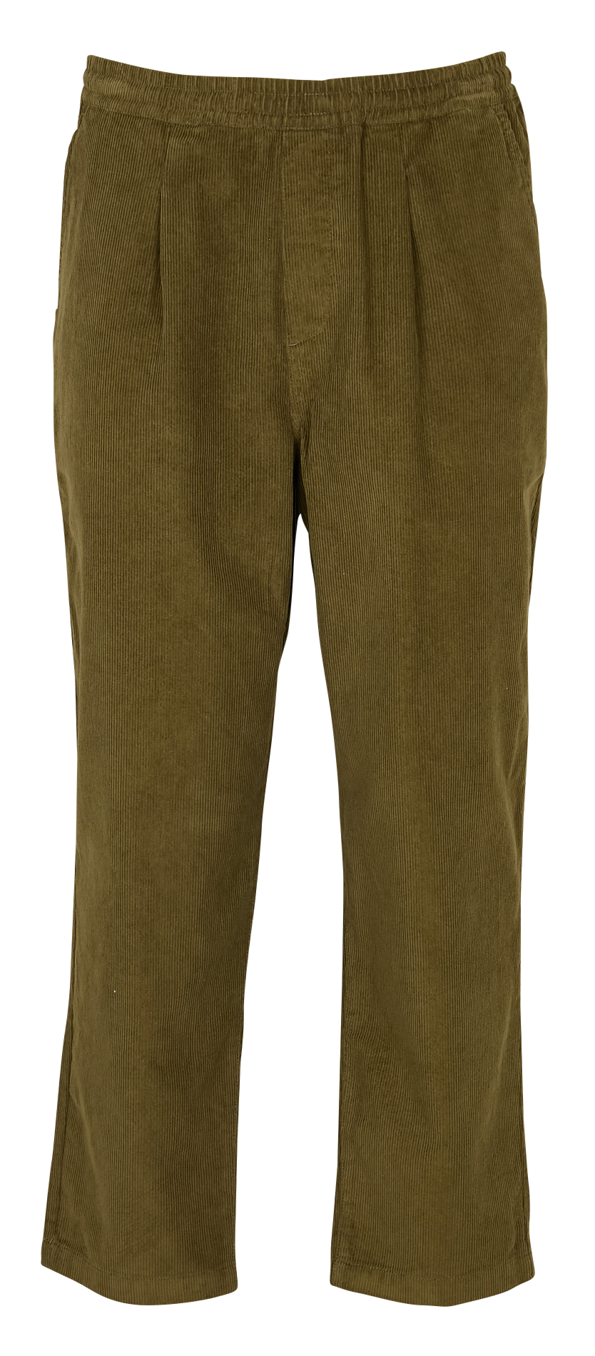 Slim-fit cotton cargo pants FARAH Green