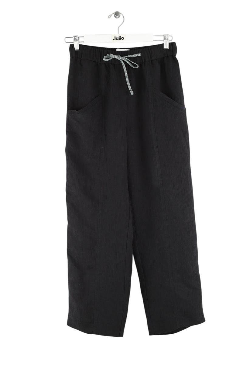Bandol straight woollen trousers BIMBA Y LOLA - Seconde main Black