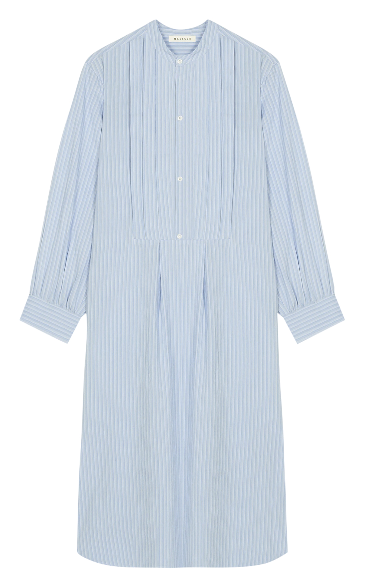 Striped long dress MASSCOB Blue