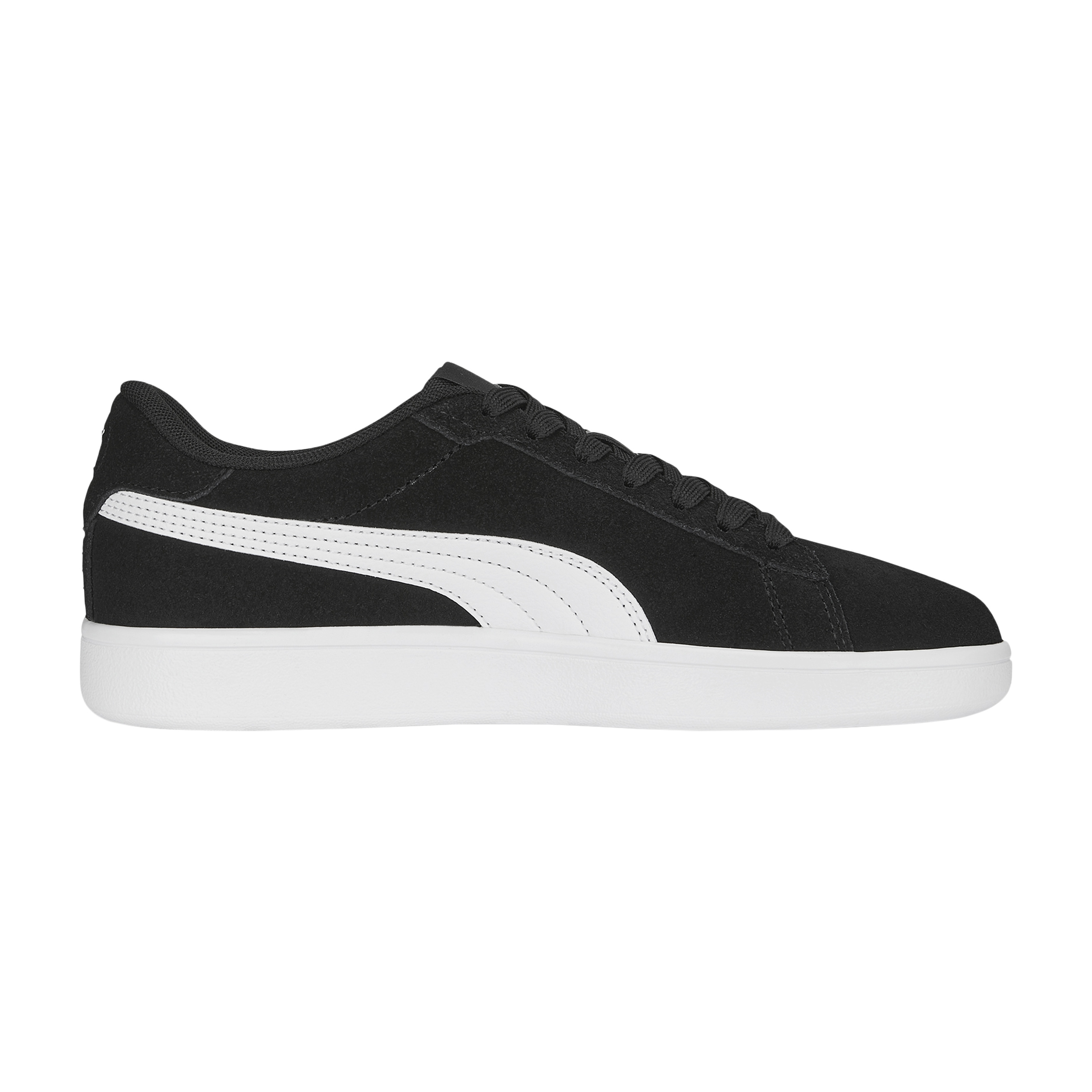 Junior leather smash sneakers PUMA Black