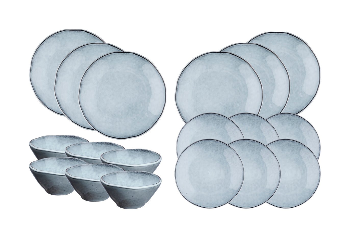 Cloud Essentials Set - 18 pieces - Stormy Grey BJORN Grey