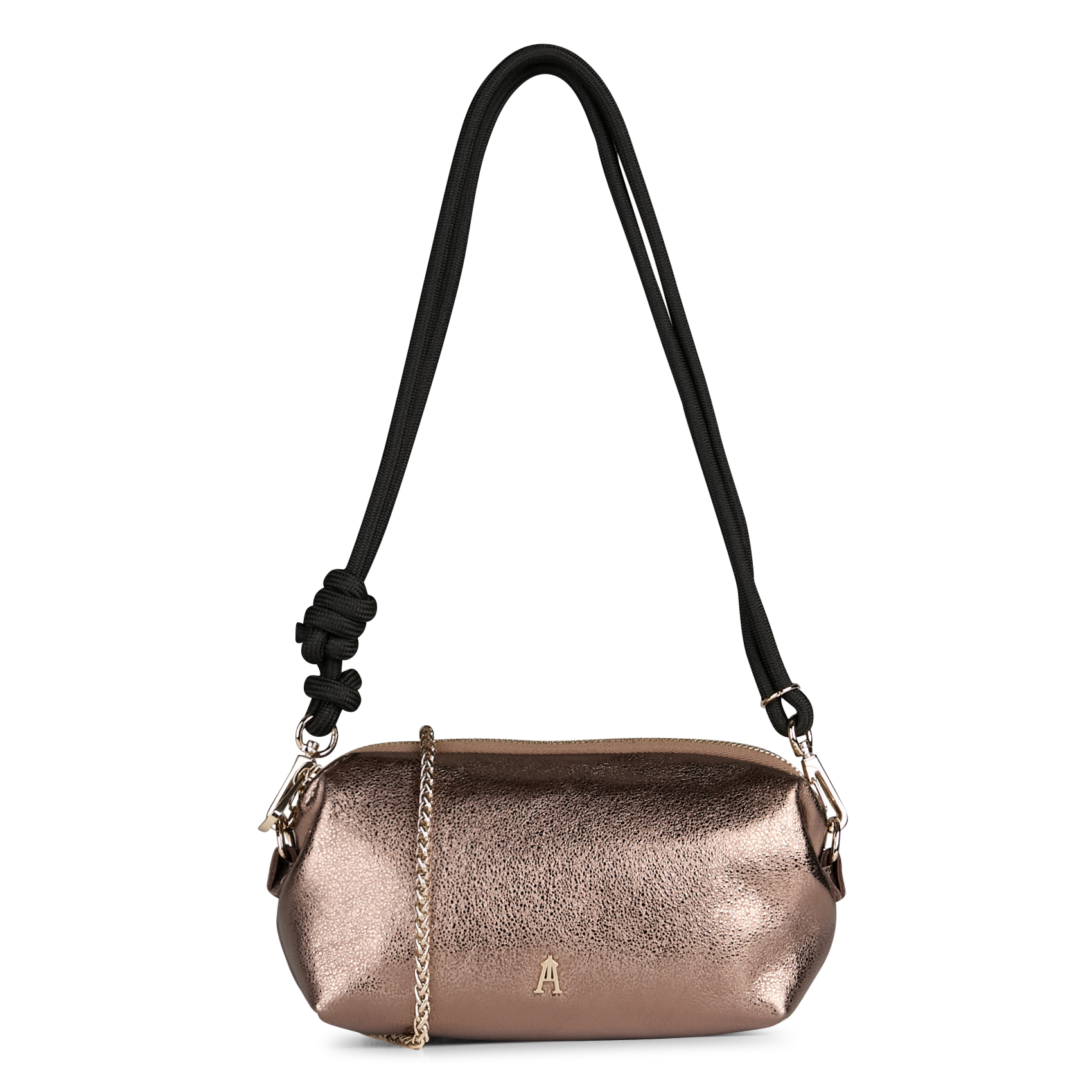 Sac porté épaule en cuir  CRAIE STUDIO Doré