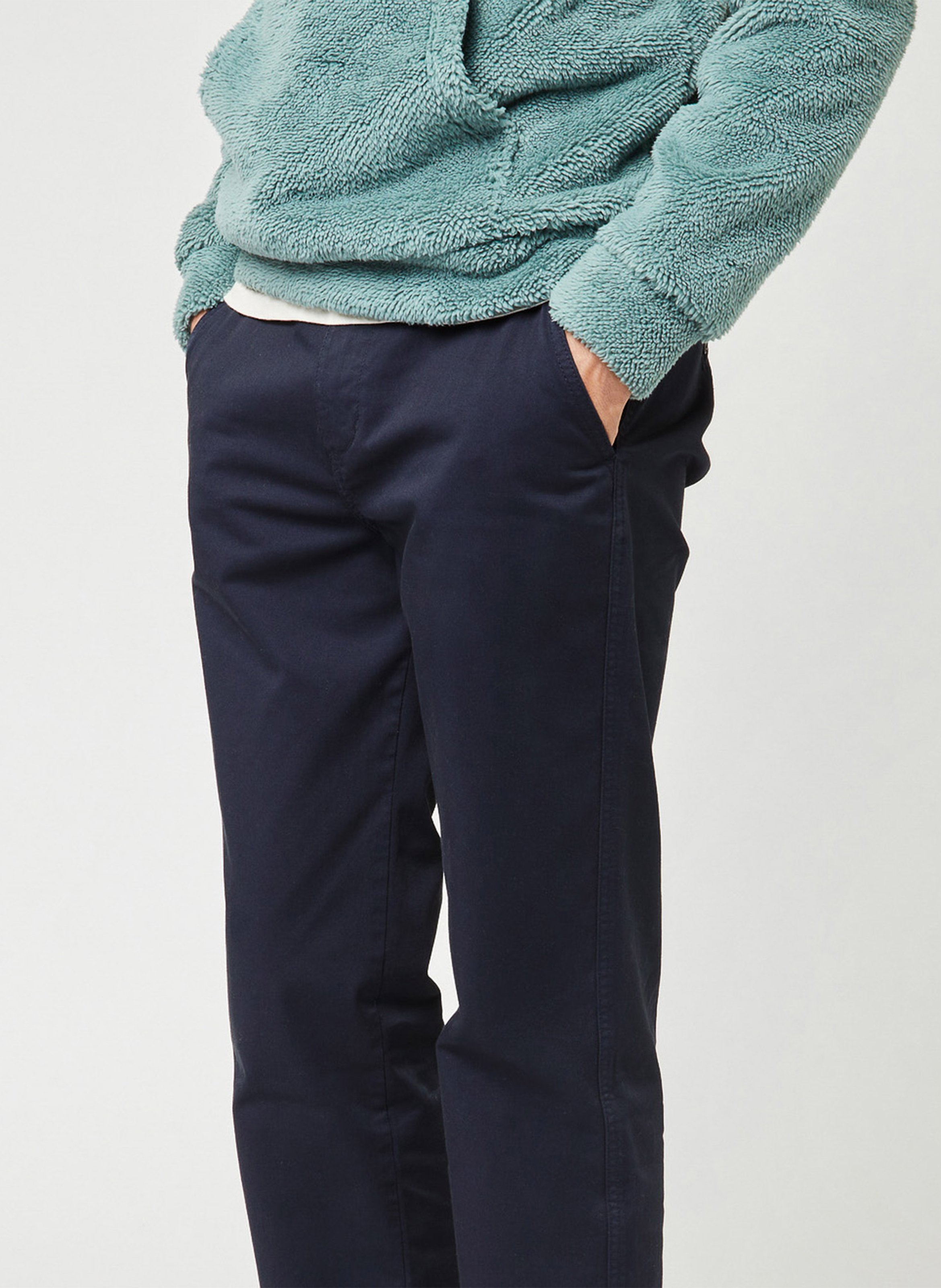 Bucket Hat aus Baumwoll-Mix FAGUO Blau