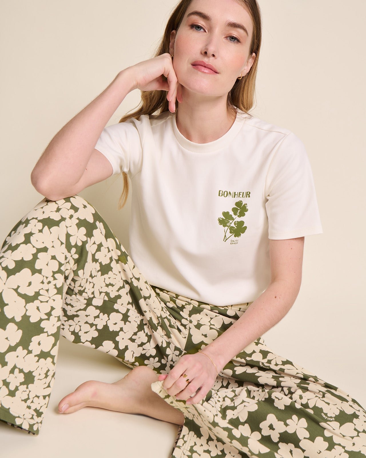 Le pantalon pauline en coton bio EMOI EMOI Green