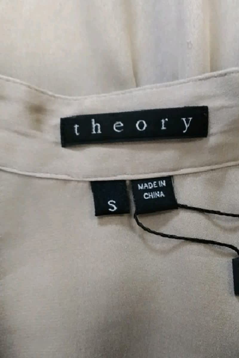 Blouse THEORY - Seconde Main Beige