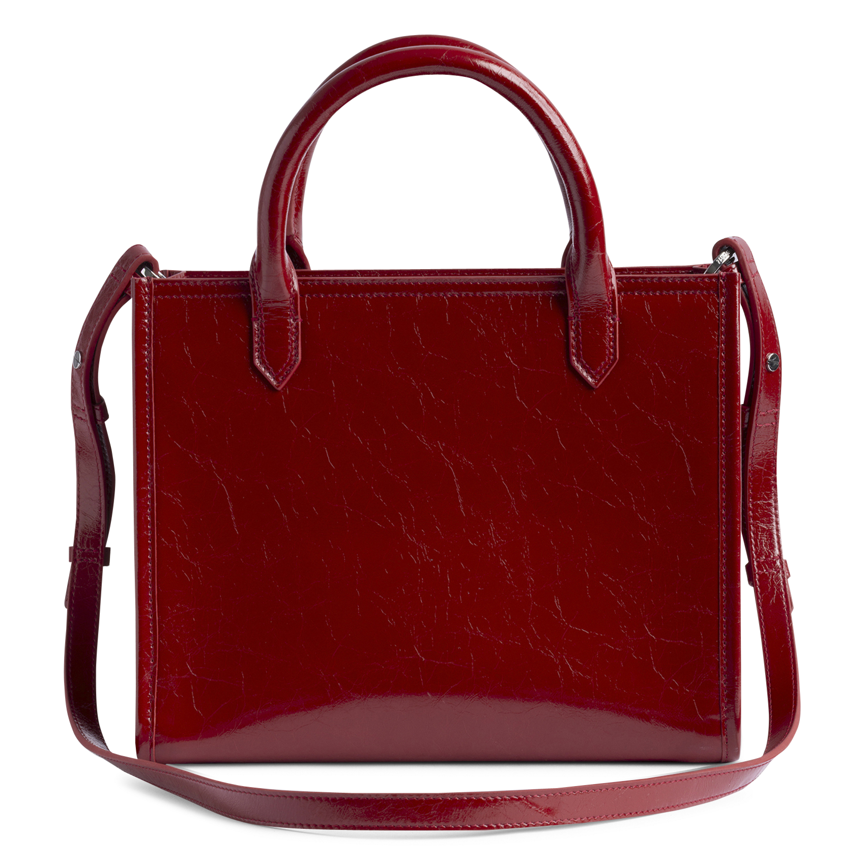 Sac bandoulière en cuir ZADIG&VOLTAIRE Rouge