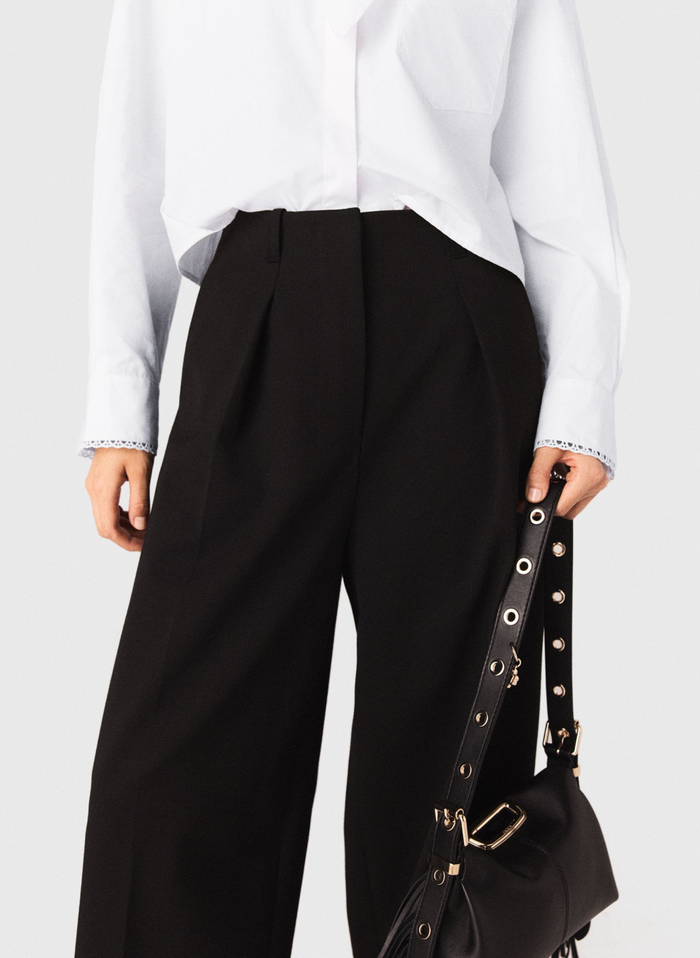 Palazzo pants MAJE Black