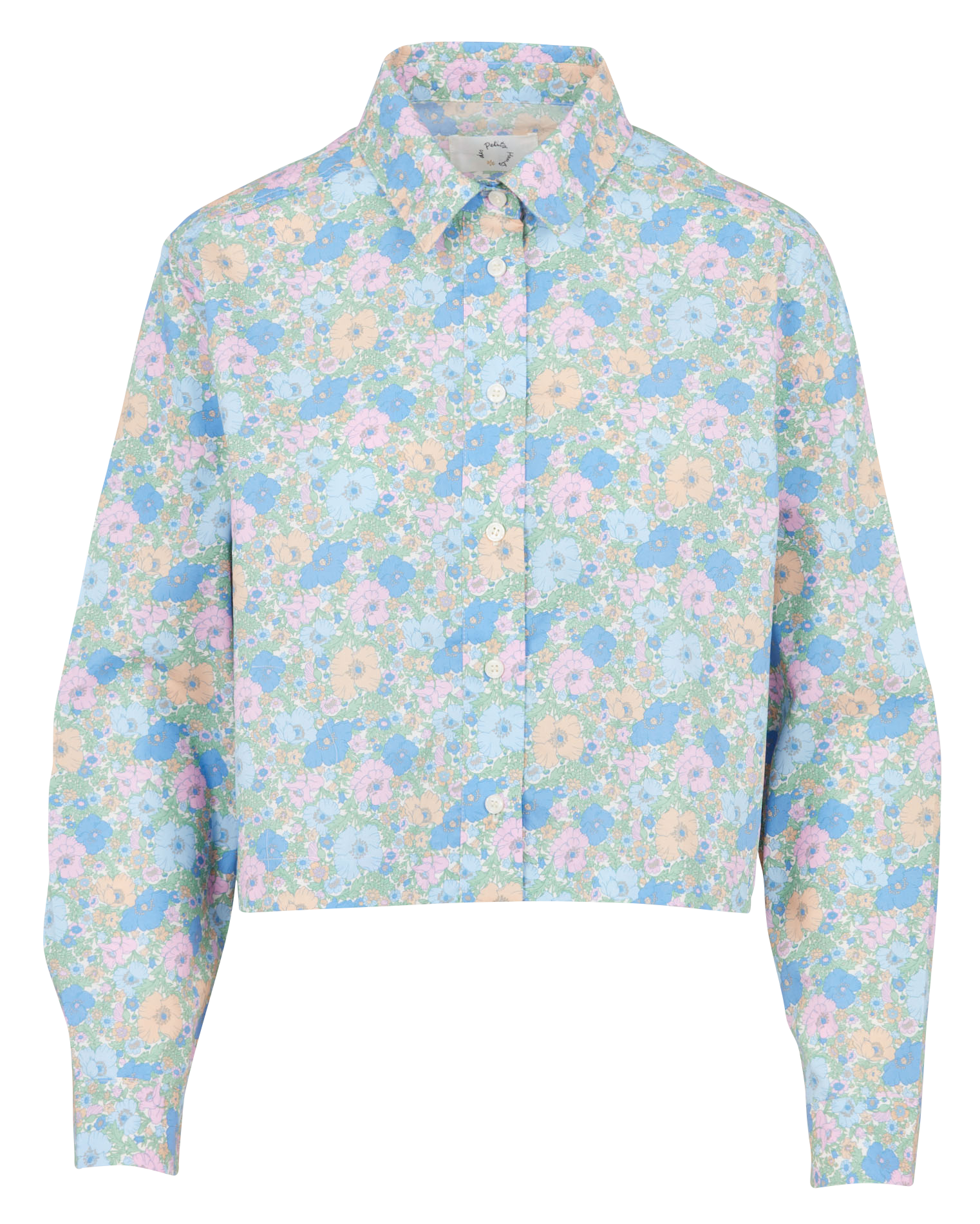 Printed shirt with classic collar DES PETITS HAUTS Multicolored