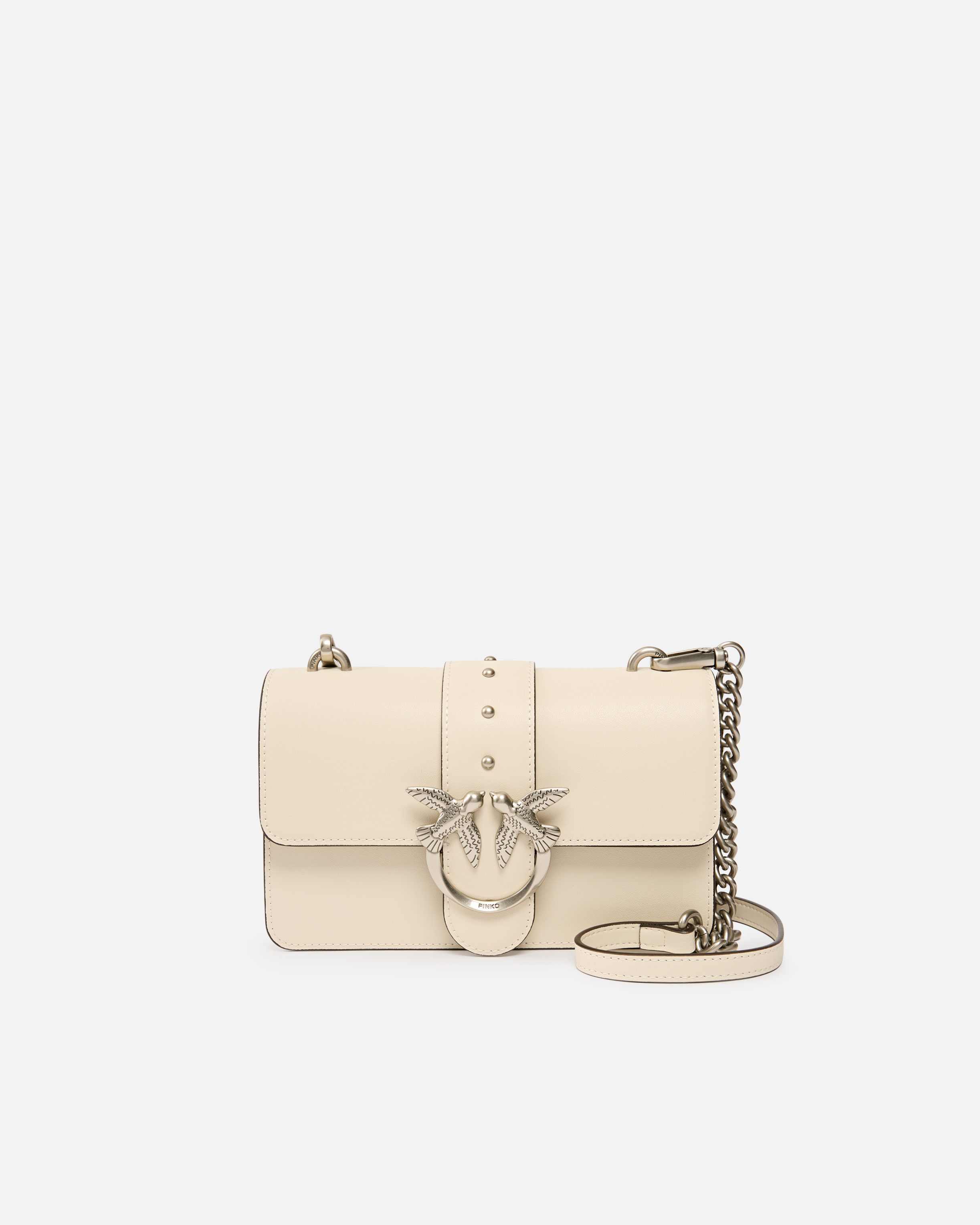 Small Love Bag One leather shoulder bag PINKO