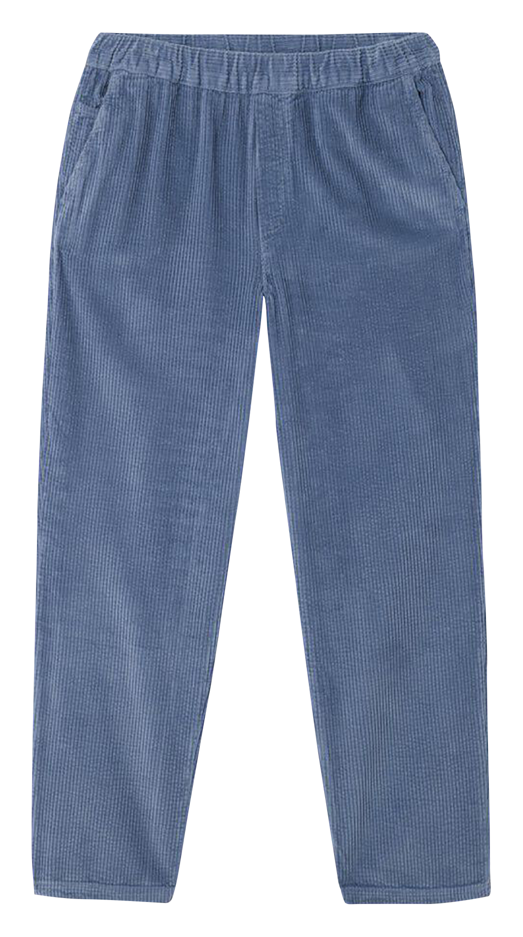 Pantalon côtelé en coton AMERICAN VINTAGE Bleu