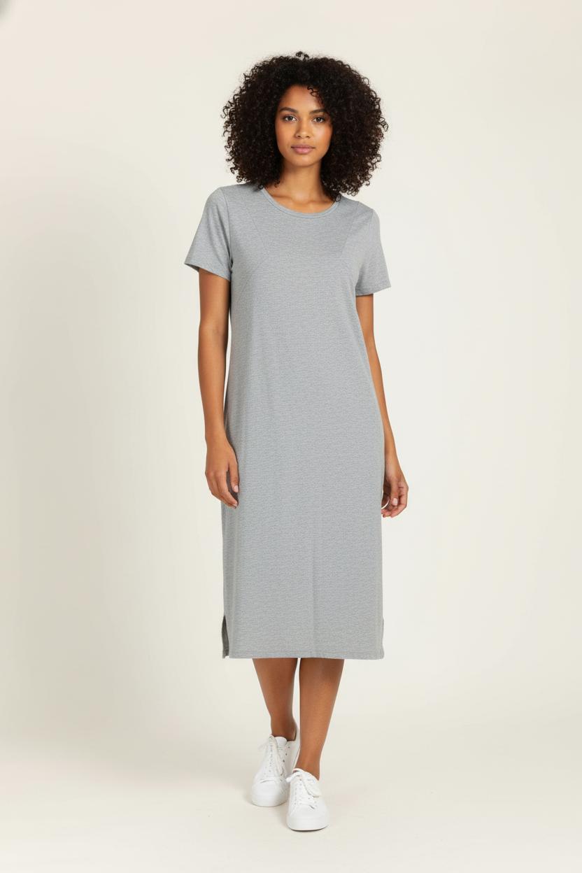 Robe courte & midi COMPTOIR DES COTONNIERS - Seconde main Gris