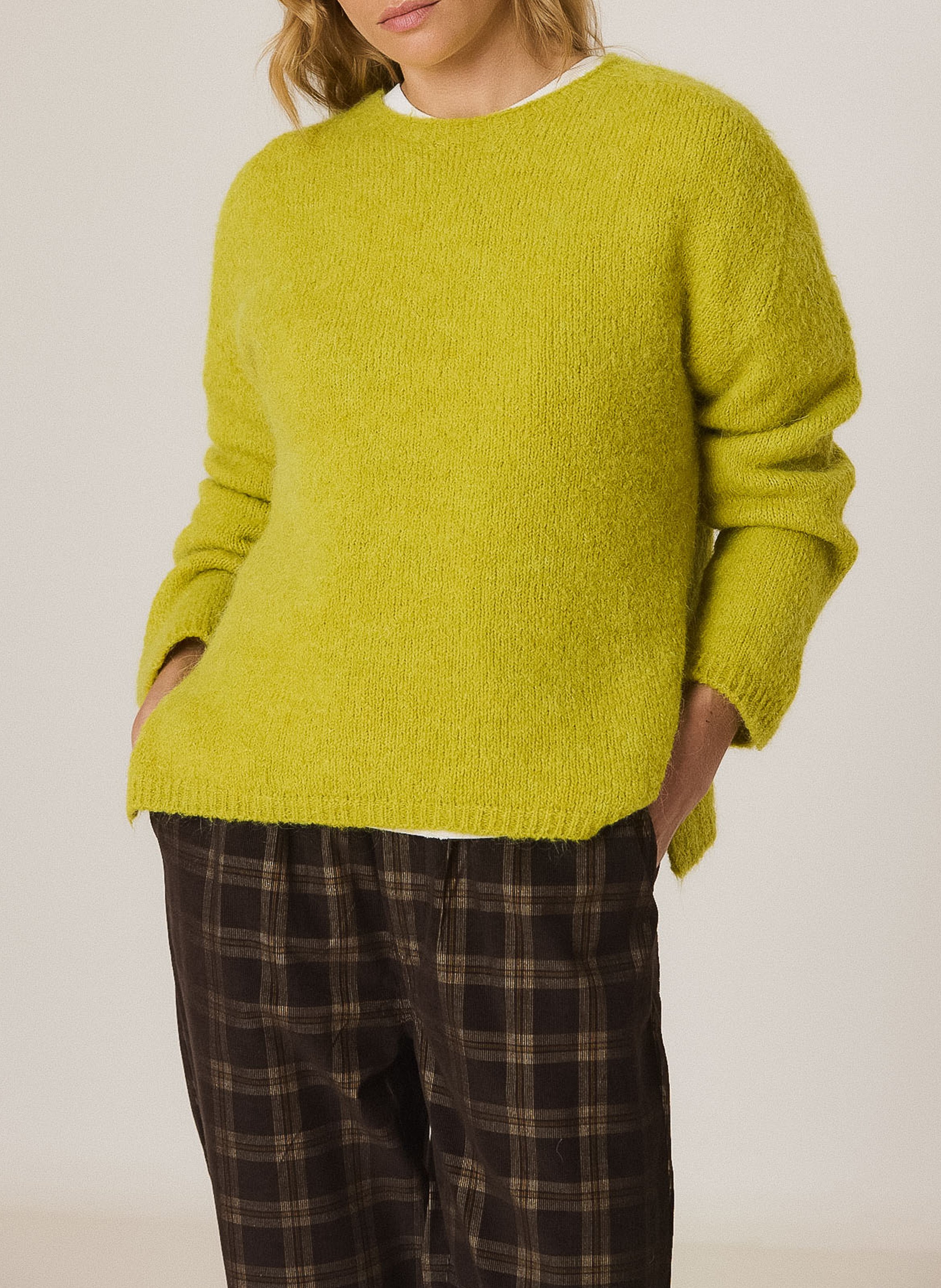 Pull droit col rond INDI & COLD