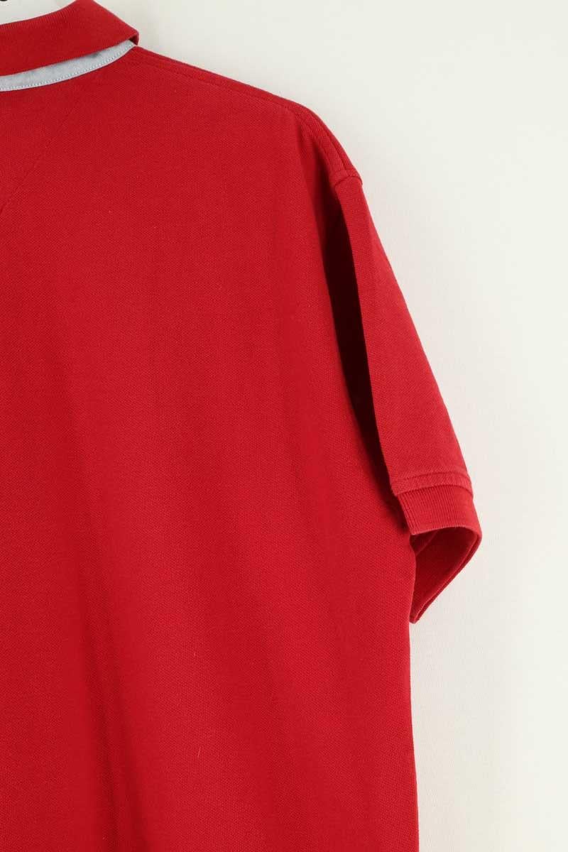 Polo shirt TOMMY HILFIGER - SECONDE MAIN Red
