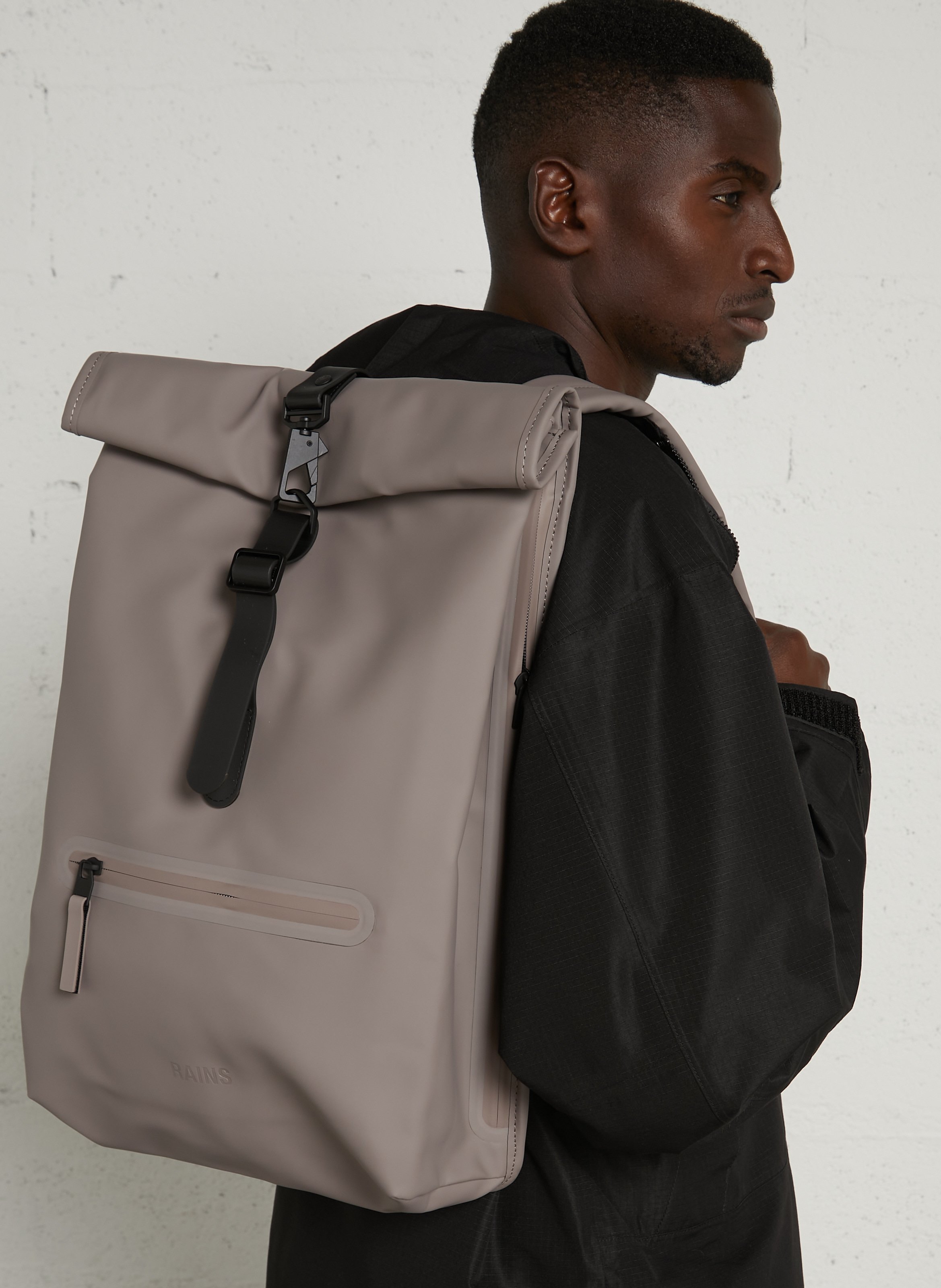 Wasserdichter Rucksack RAINS Beige