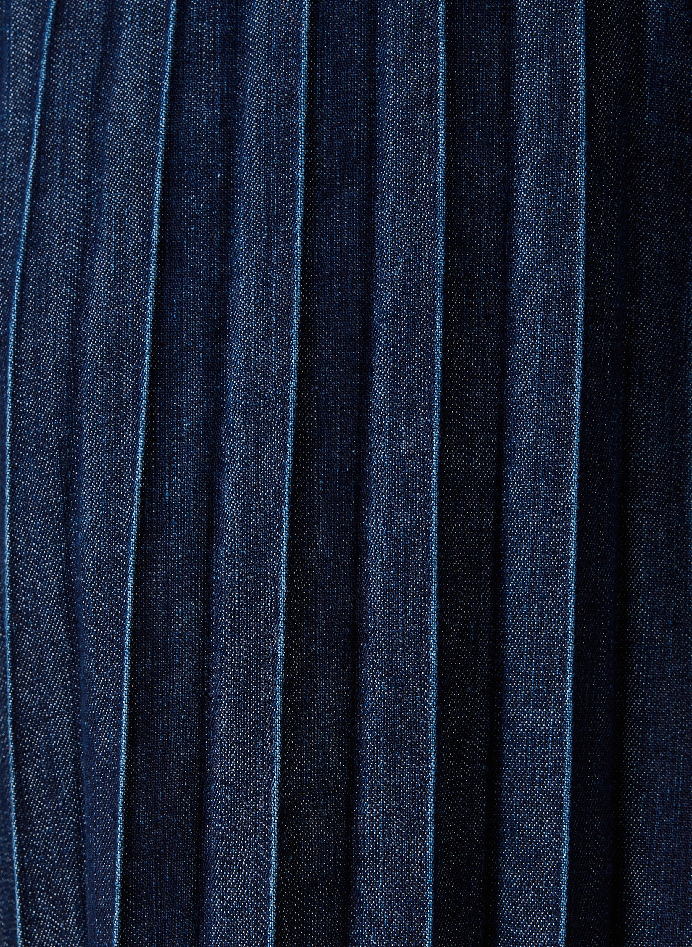 Pantalon large denim LA FEE MARABOUTEE Bleu