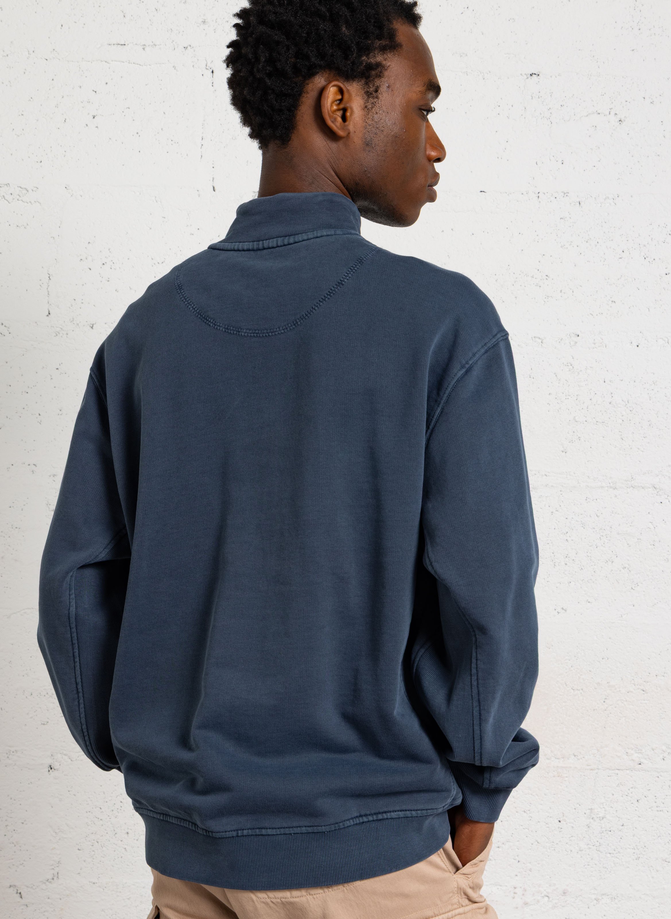 Wijd katoenen sweatshirt PEPE JEANS Blauw