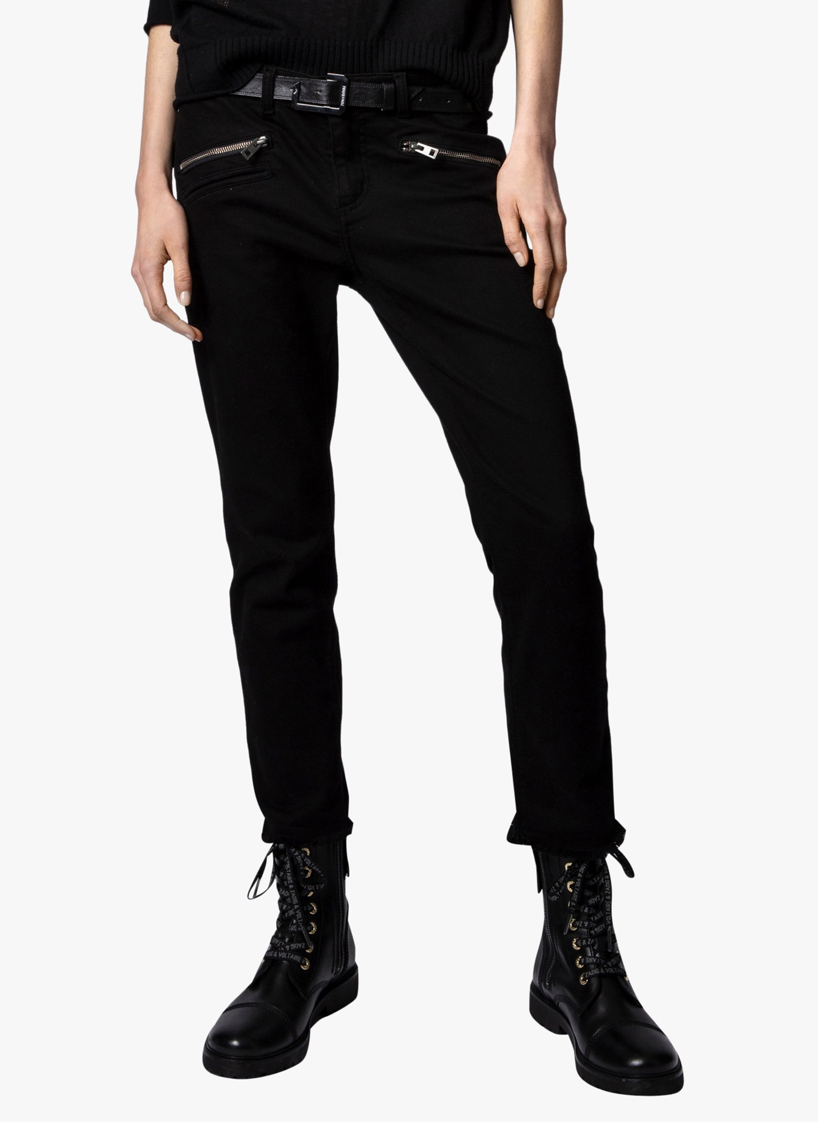 Jeans slim 7/8. ZADIG&VOLTAIRE Nero