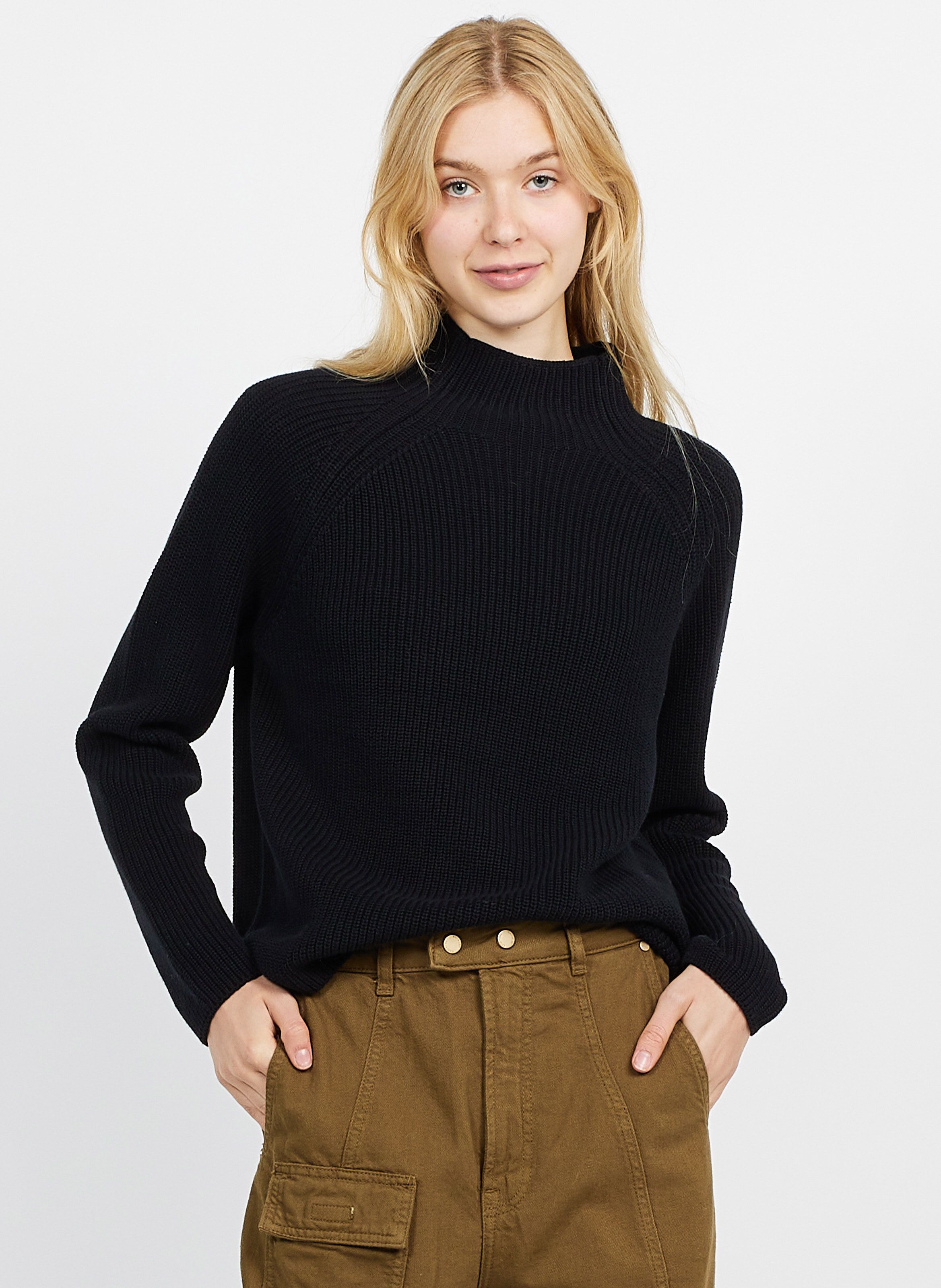Mode Sweaters Marc O’Polo Marc O\u2019Polo Feinstrickpullover groen casual uitstraling 
