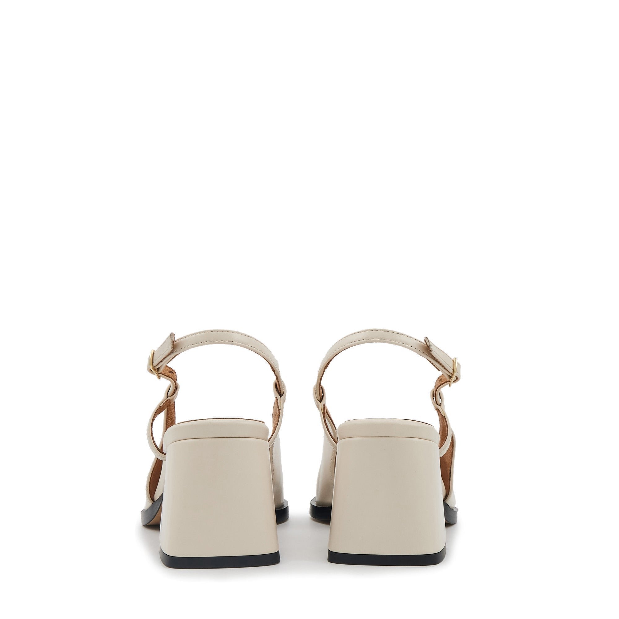 Leather pumps BONS BAISERS PARIS Beige