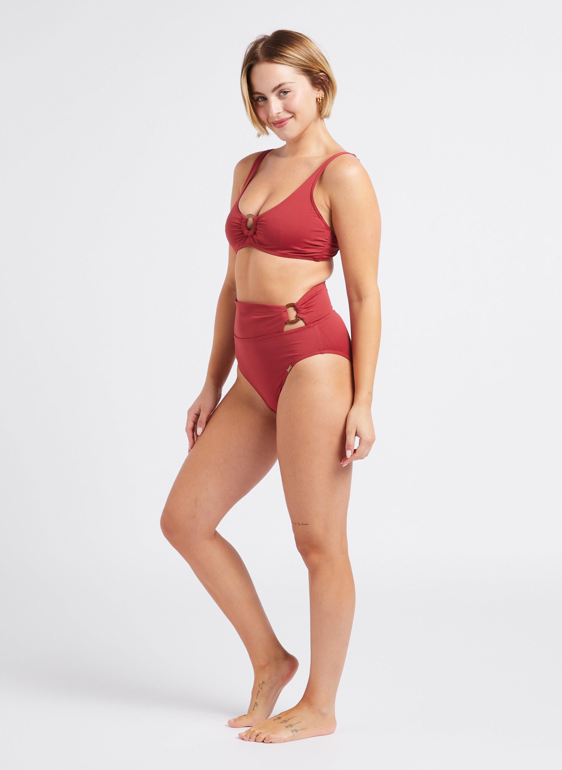Haut de maillot de bain LIVIA Rose