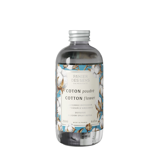 REED DIFFUSER REFILL & ROOM SPRAY | COTTON FLOWER PANIER DES SENS No color